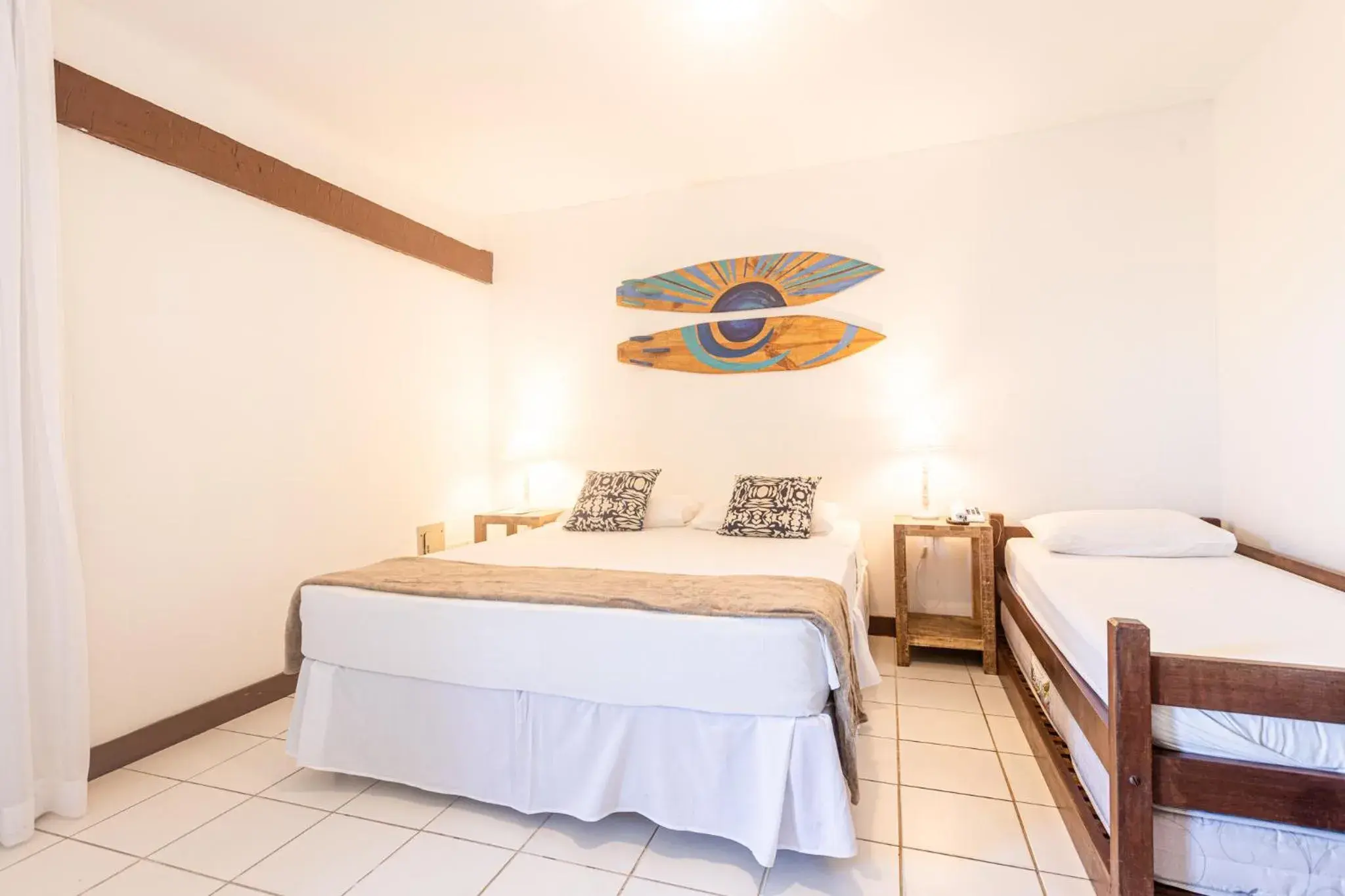 Bedroom, Bed in Pousada Blue Marlin