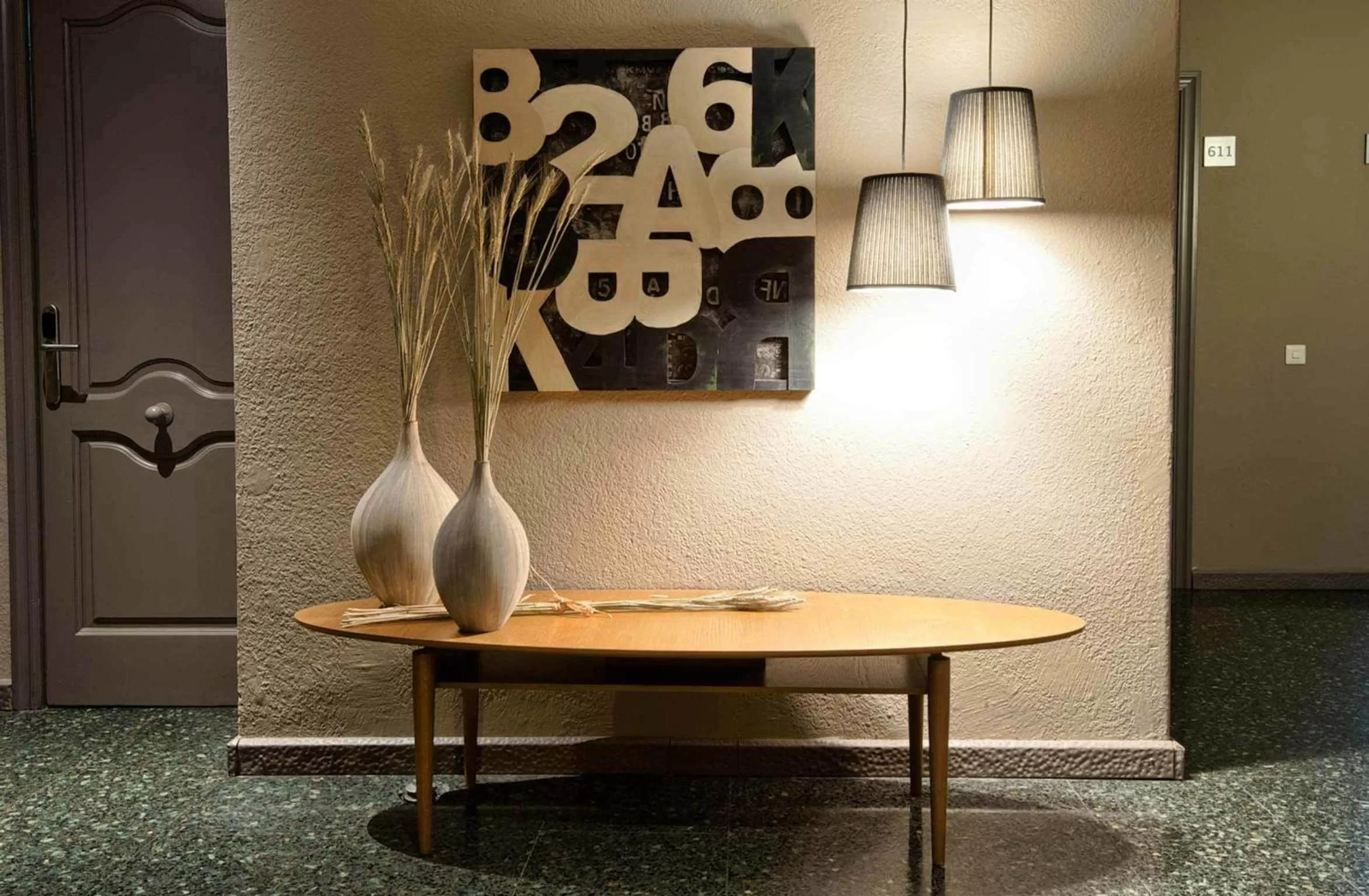 Decorative detail in Hotel Paseo de Gracia