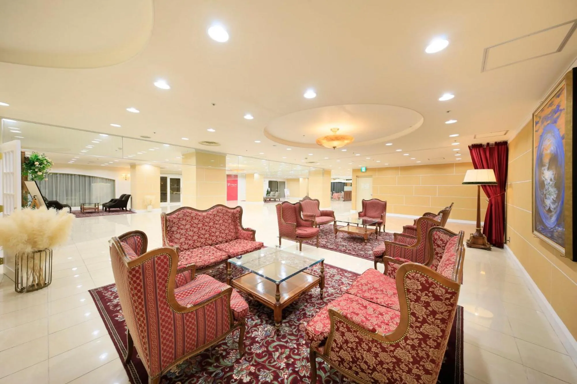 Lobby or reception in Hirosaki Park Hotel