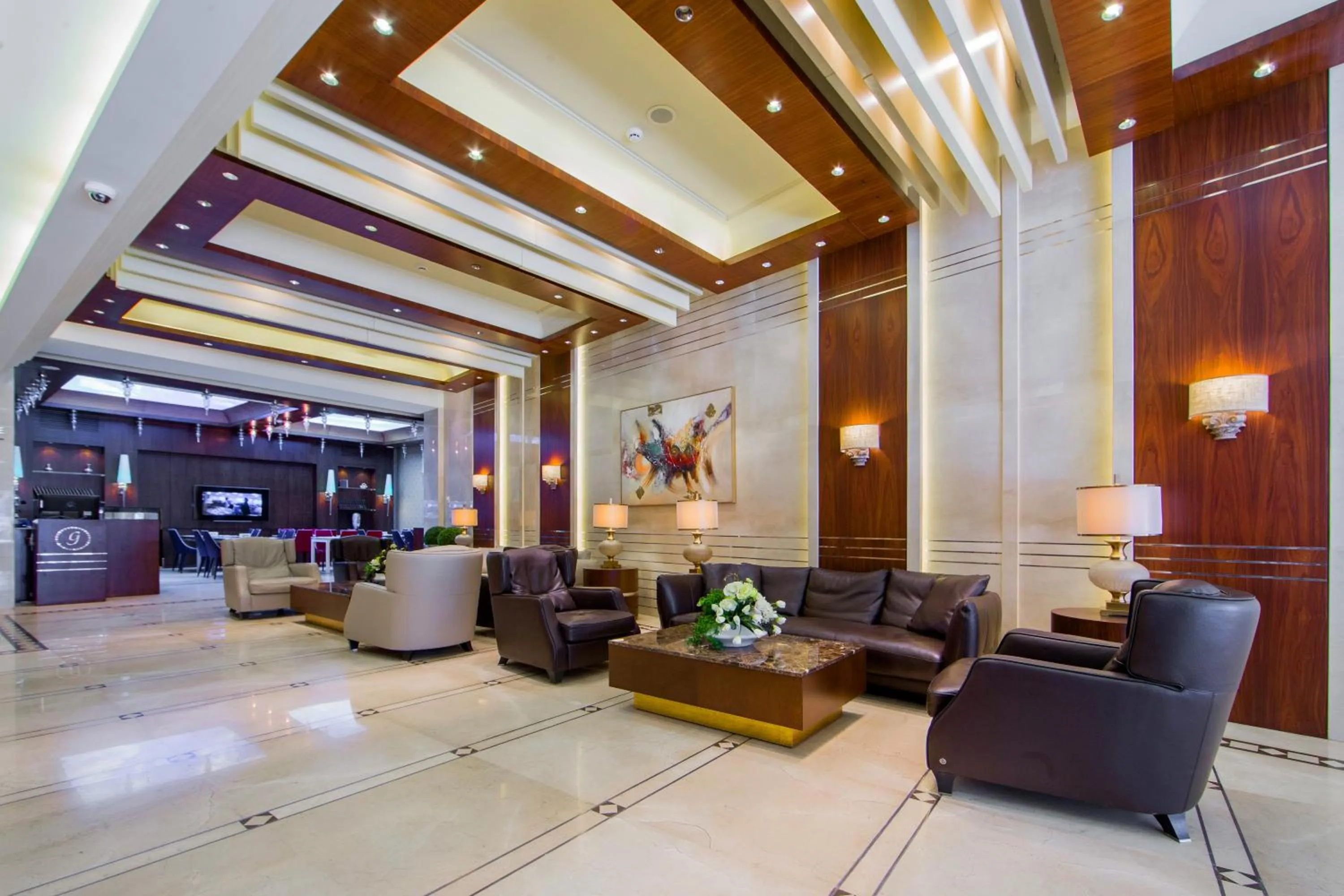 Lobby or reception in Gems Hotel