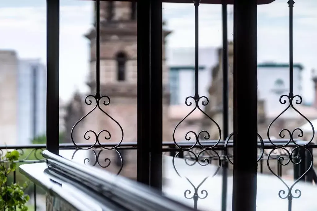 Balcony/Terrace in Hotel Santiago De Compostela - Guadalajara Centro Historico
