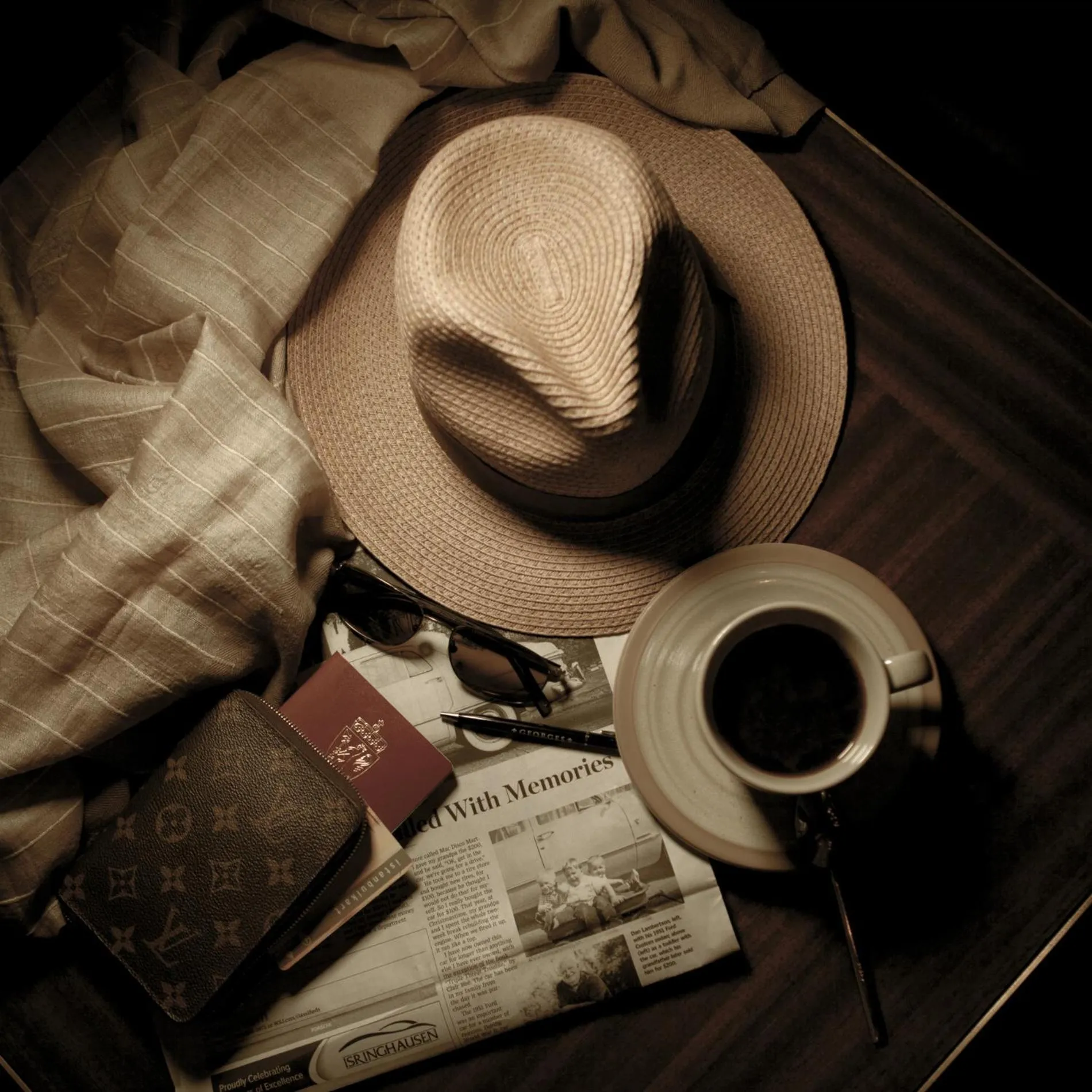 Food close-up in Georges Hotel Galata