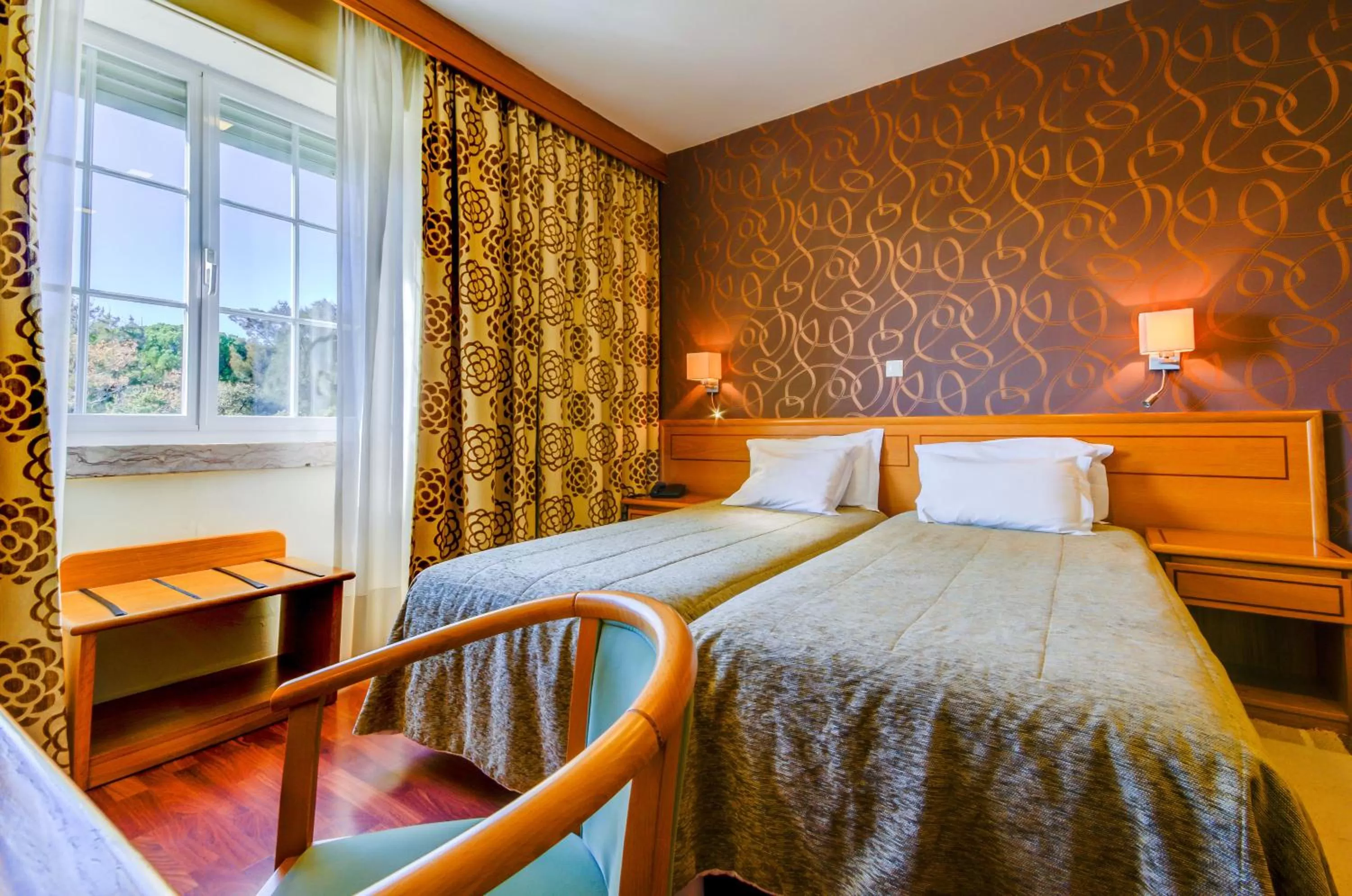 Bed in Hotel Avenida Park