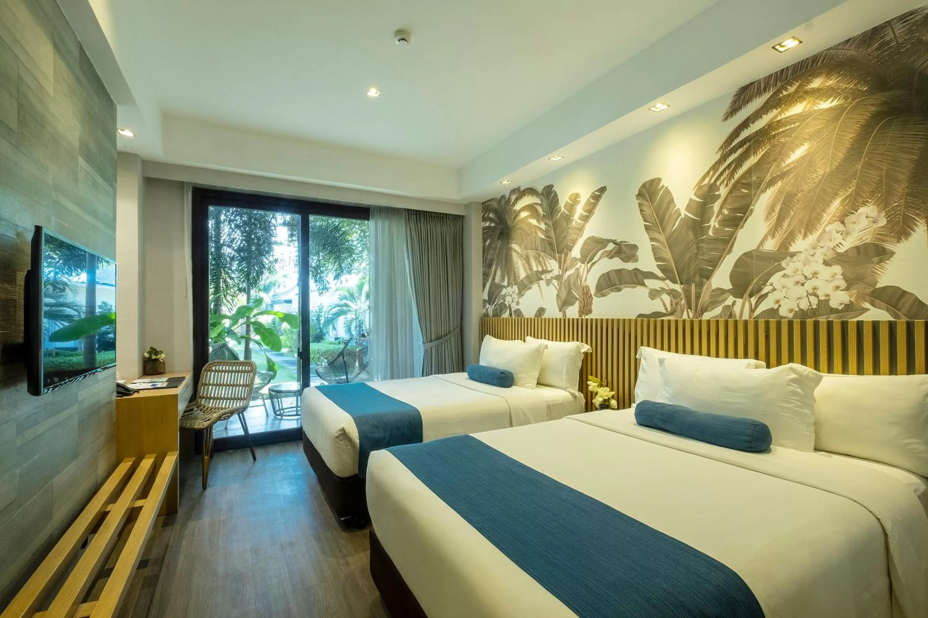 Bed in Solea Mactan Resort