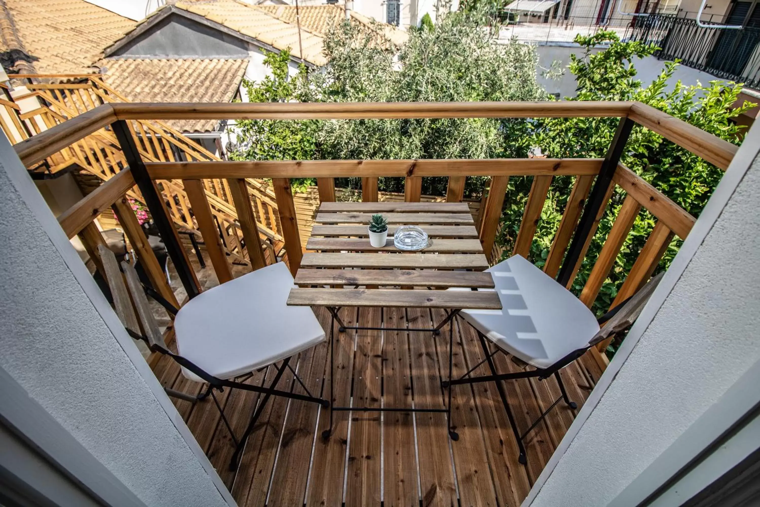 Balcony/Terrace in Levkosh Apartments at Lefkada's Heart