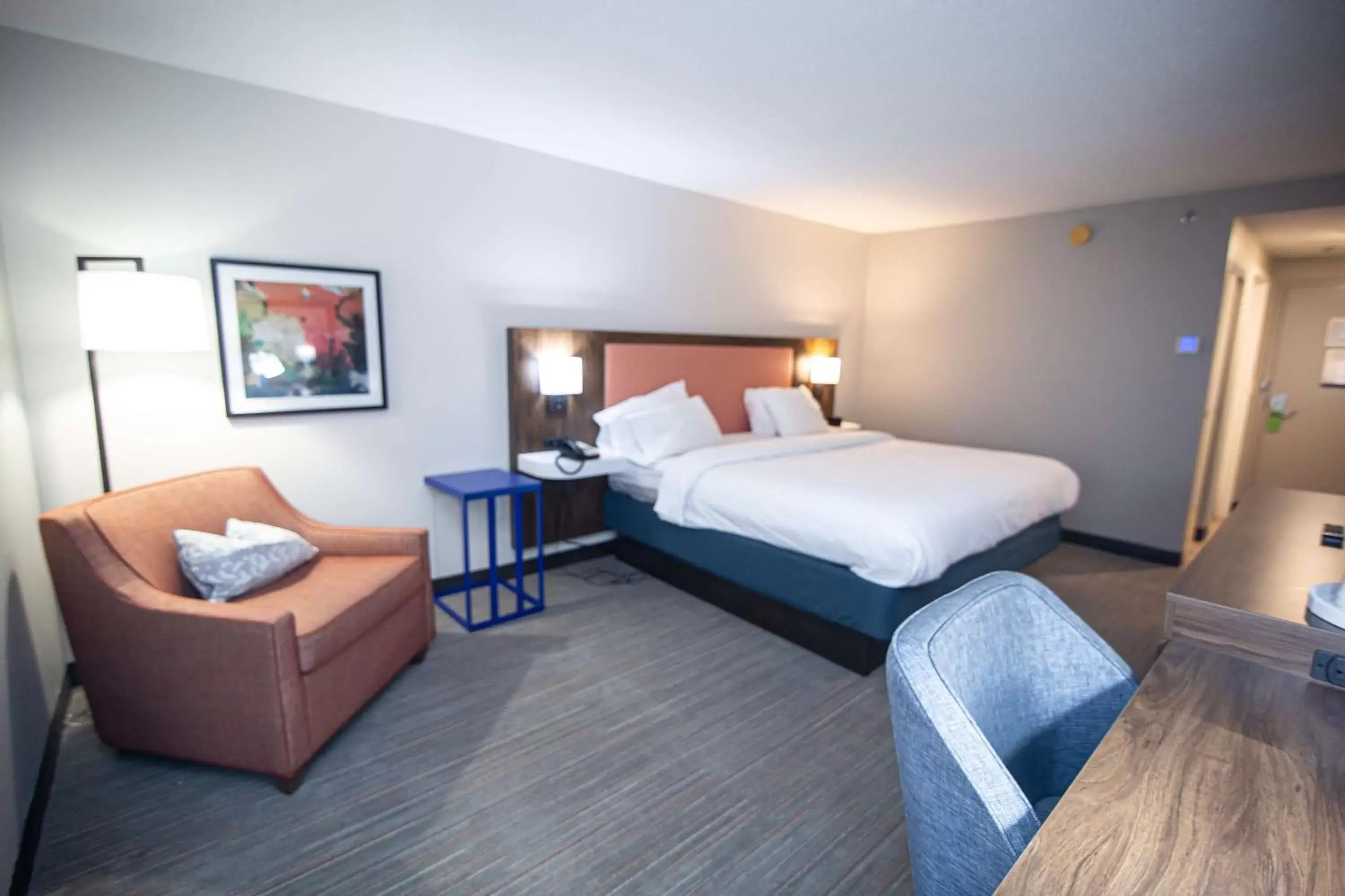 Bed in Hampton Inn Atlanta/Peachtree City