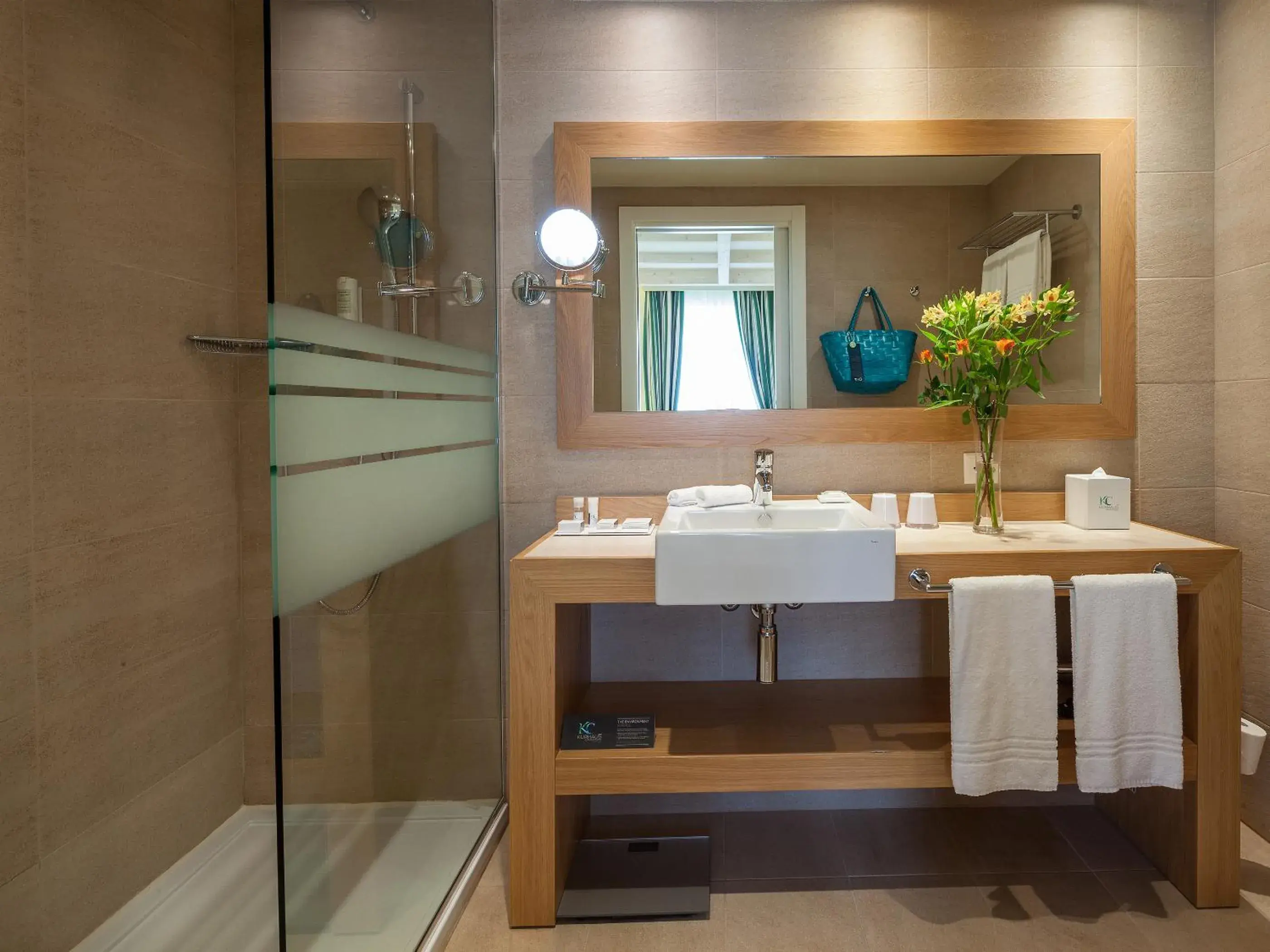 Bathroom in Kurhaus Cademario Hotel & DOT Spa - Ticino Hotels Group