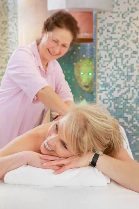 People in Wellness Privathotel Post an der Therme