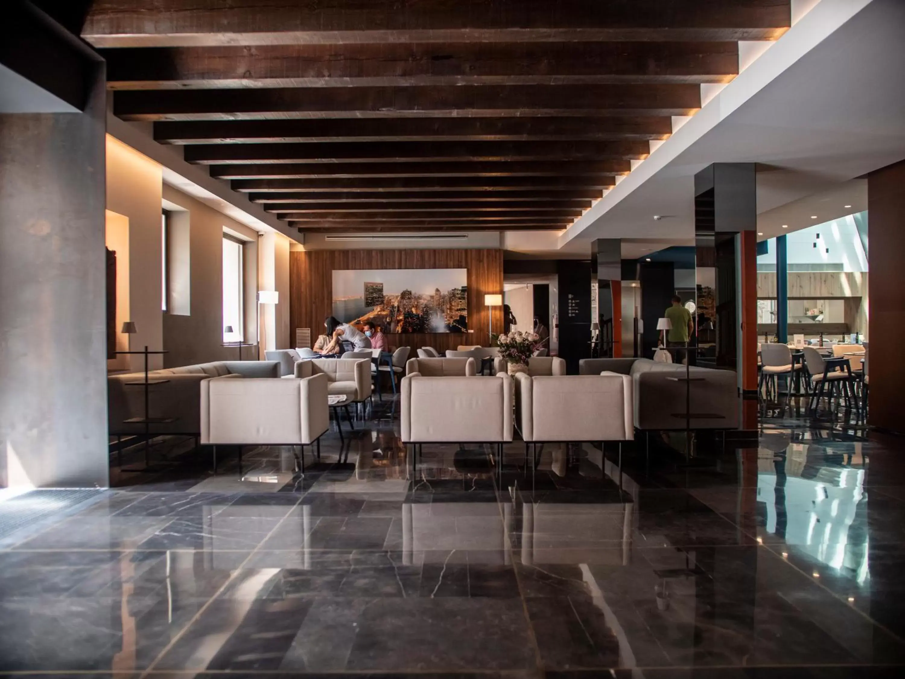 Lobby or reception, Restaurant/Places to Eat in Hotel Palacio La Marquesa 4 Estrellas SUP