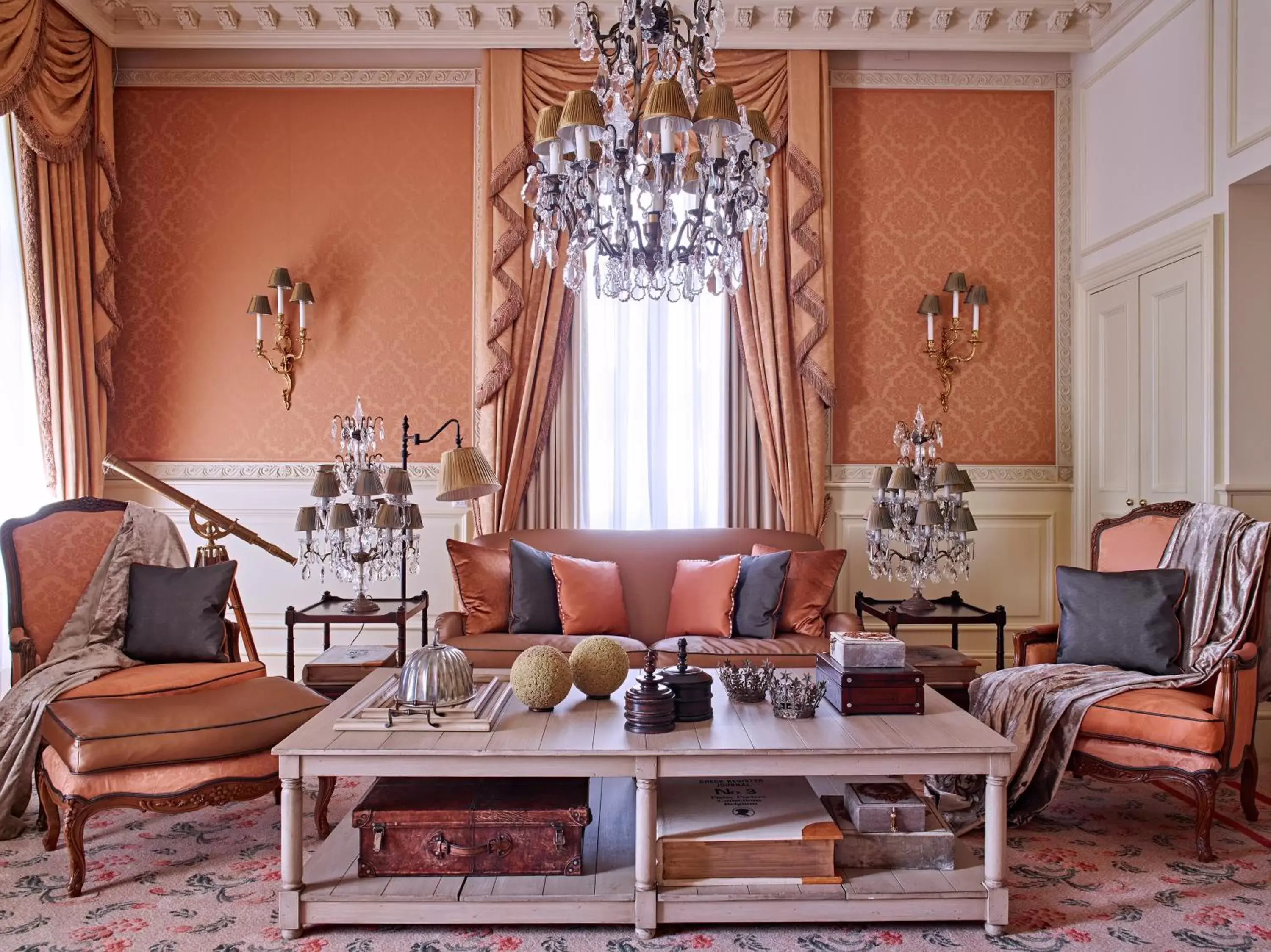 Bedroom, Seating Area in Grand Hotel Wien