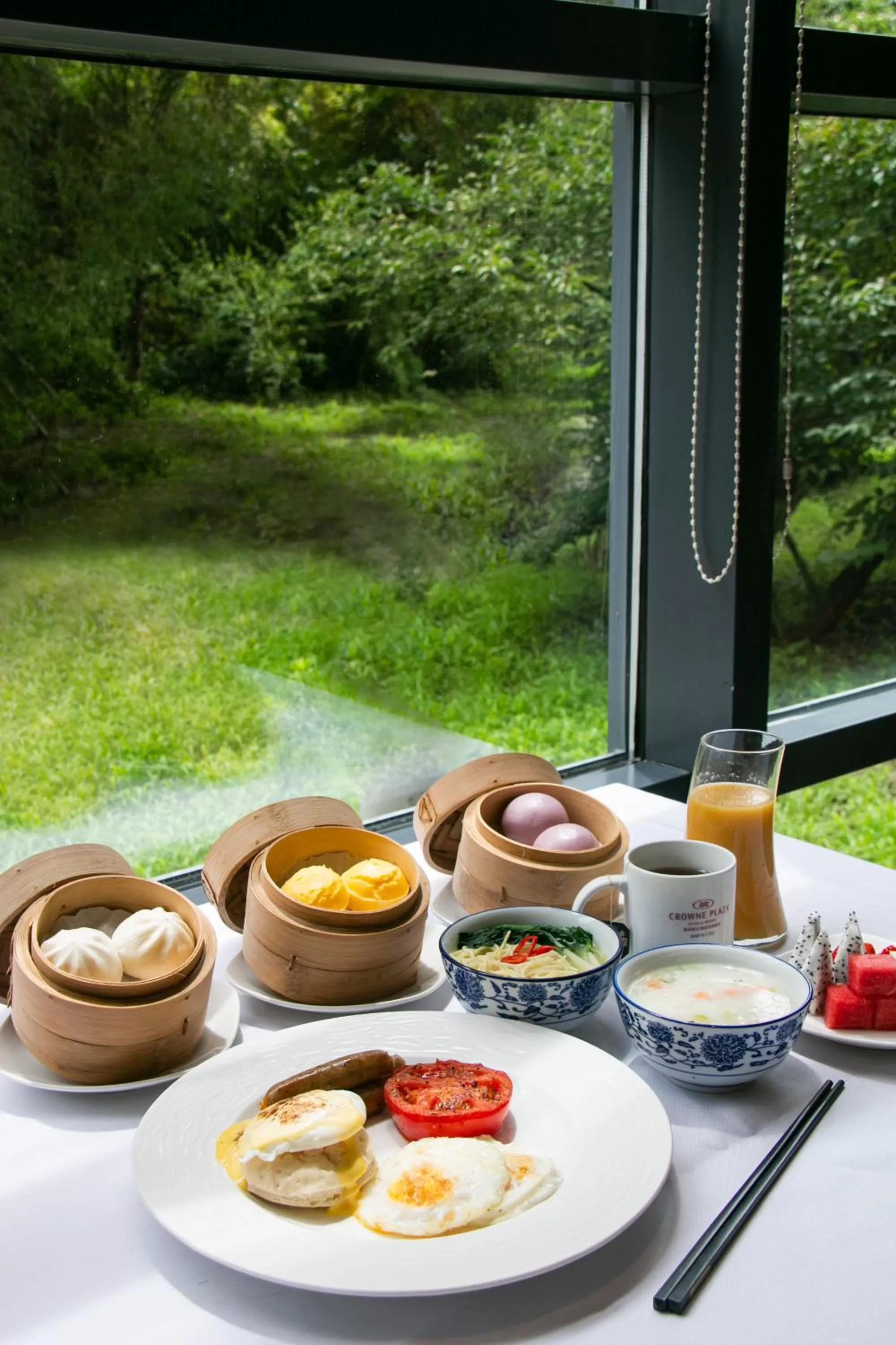 Breakfast in Crowne Plaza Beijing International Airport by IHG