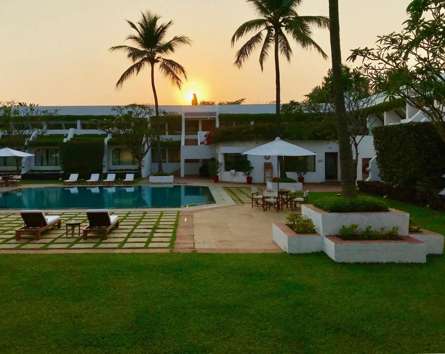 Pool view in Trident Bhubaneswar Pool view in Trident Bhubaneswar