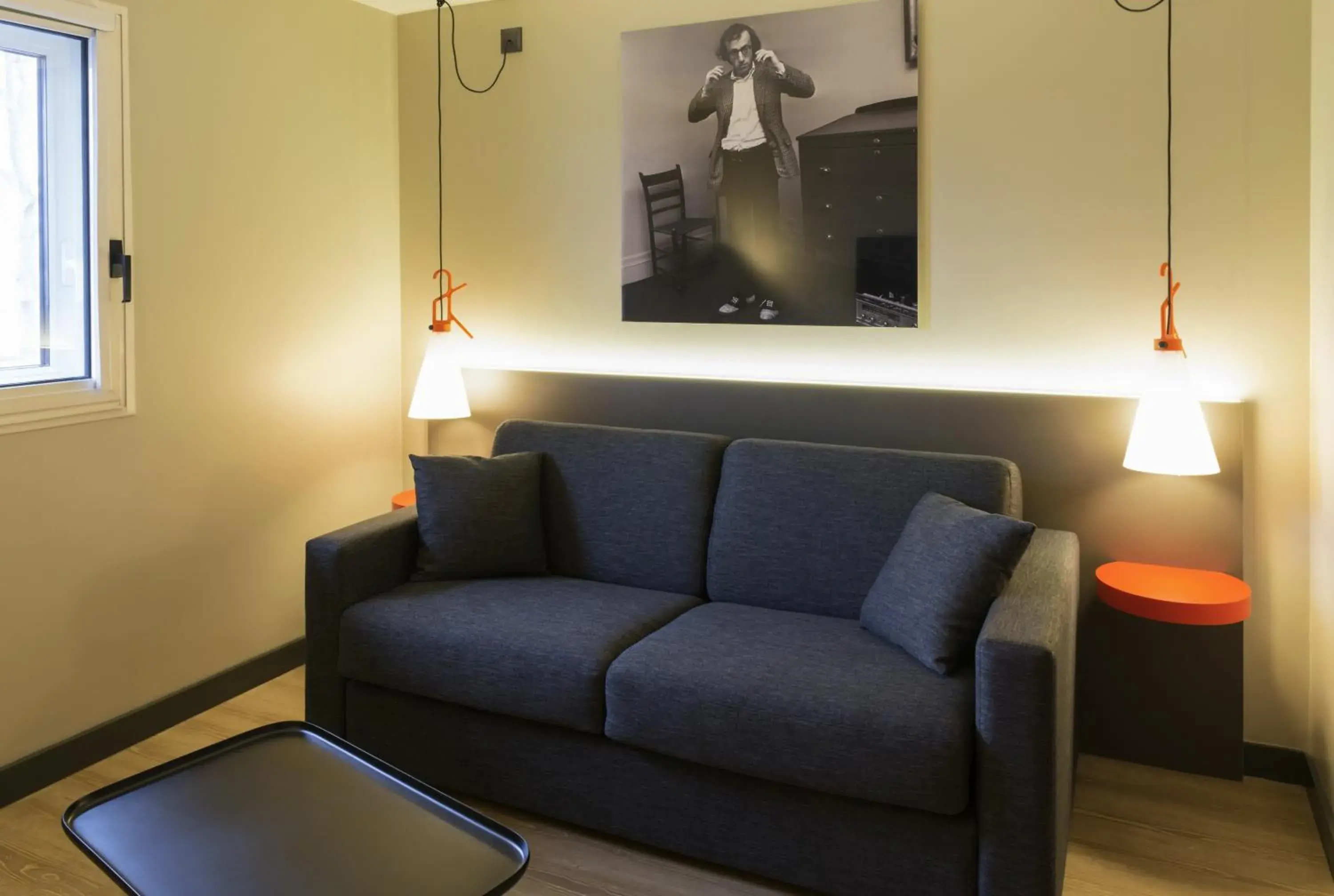 Bedroom, Seating Area in ibis Styles Lyon Confluence