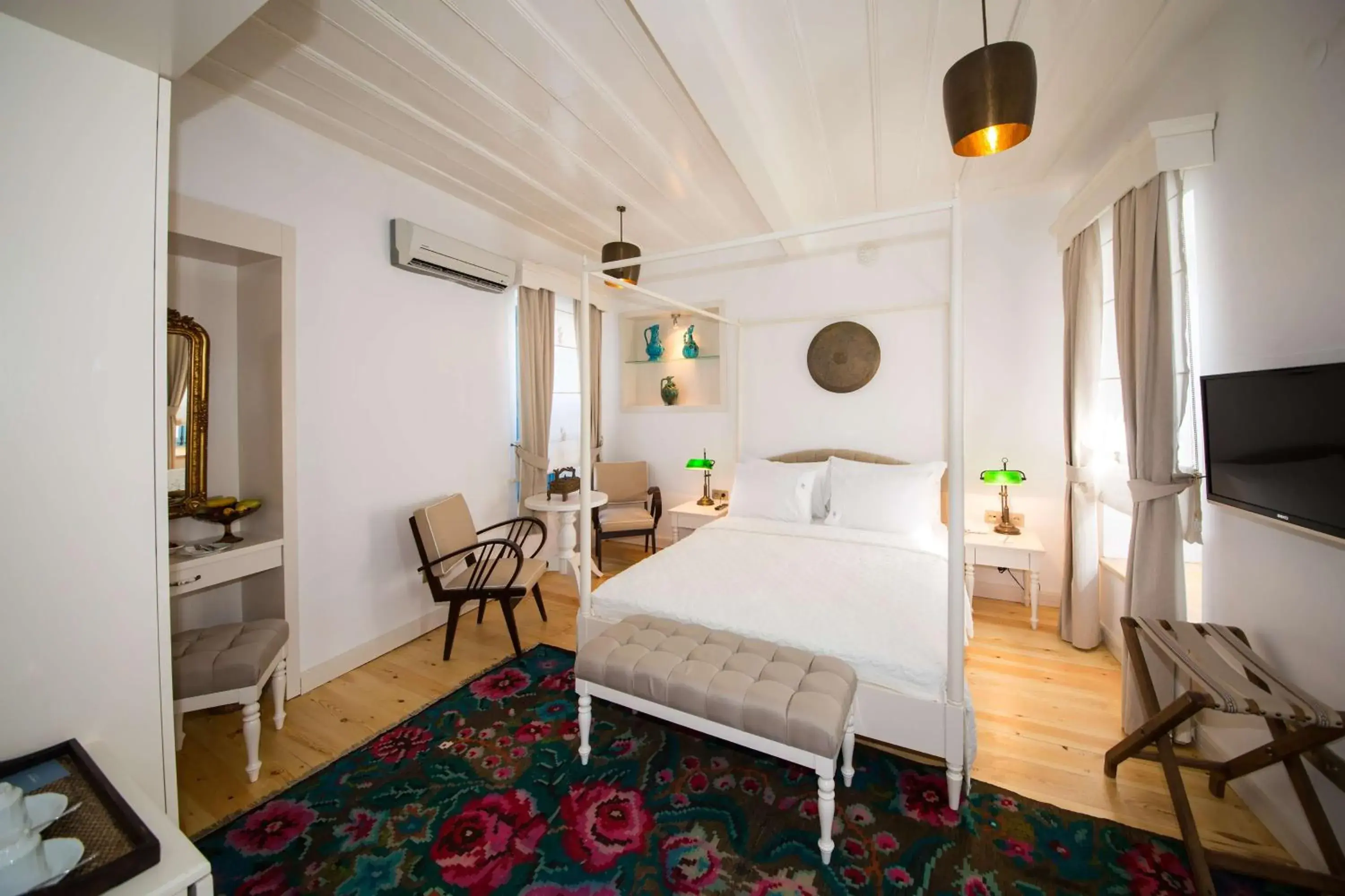 Bed in Viento Alacati Hotel