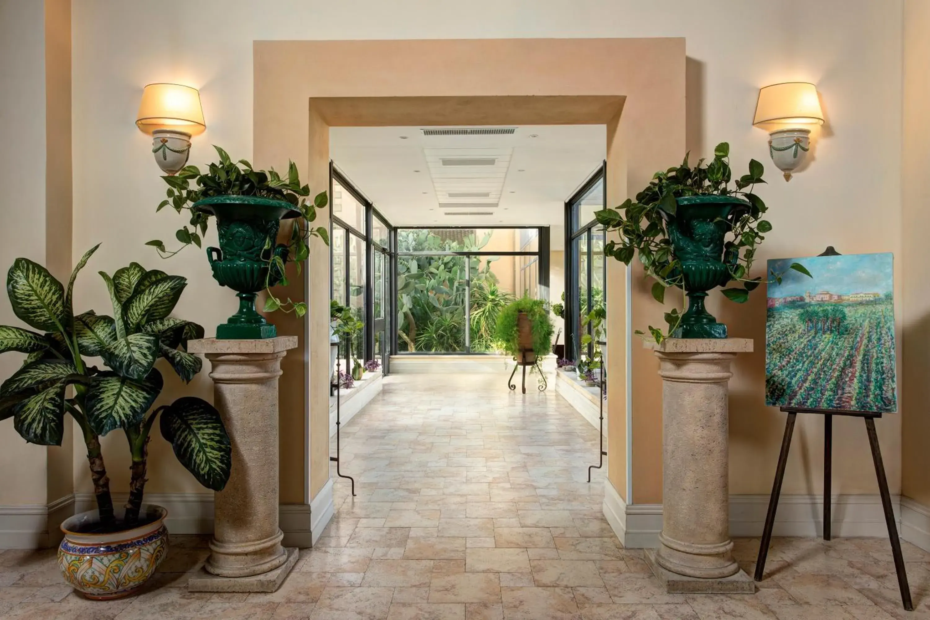 Lobby or reception, Lobby/Reception in Hotel Baglio Oneto dei Principi di San Lorenzo - Luxury Wine Resort