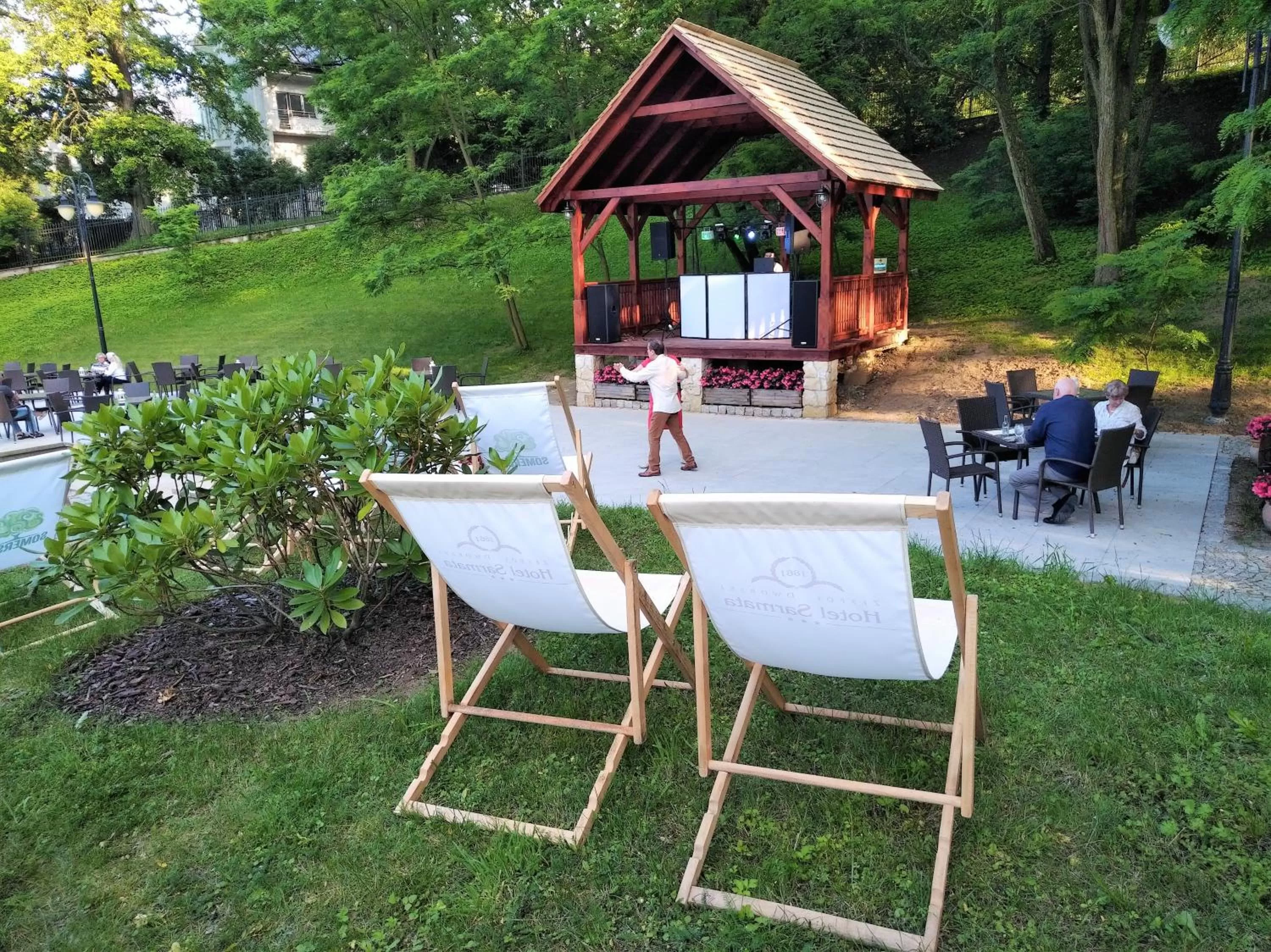 Garden in Hotel Sarmata Zespół Dworski