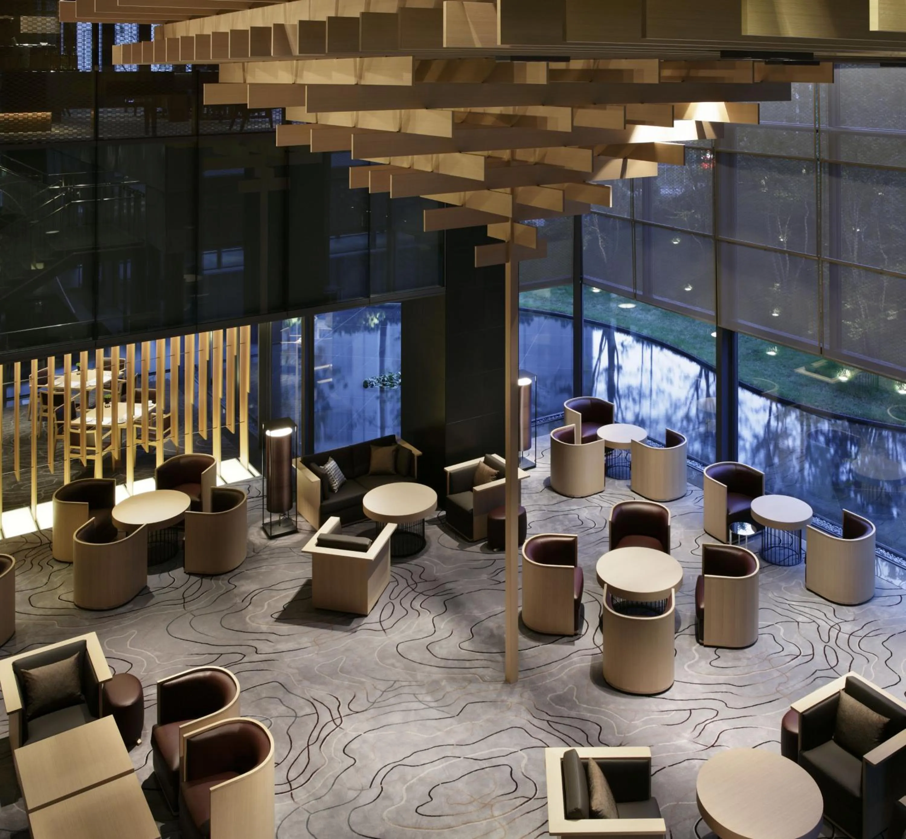 Lounge or bar in The Capitol Hotel Tokyu