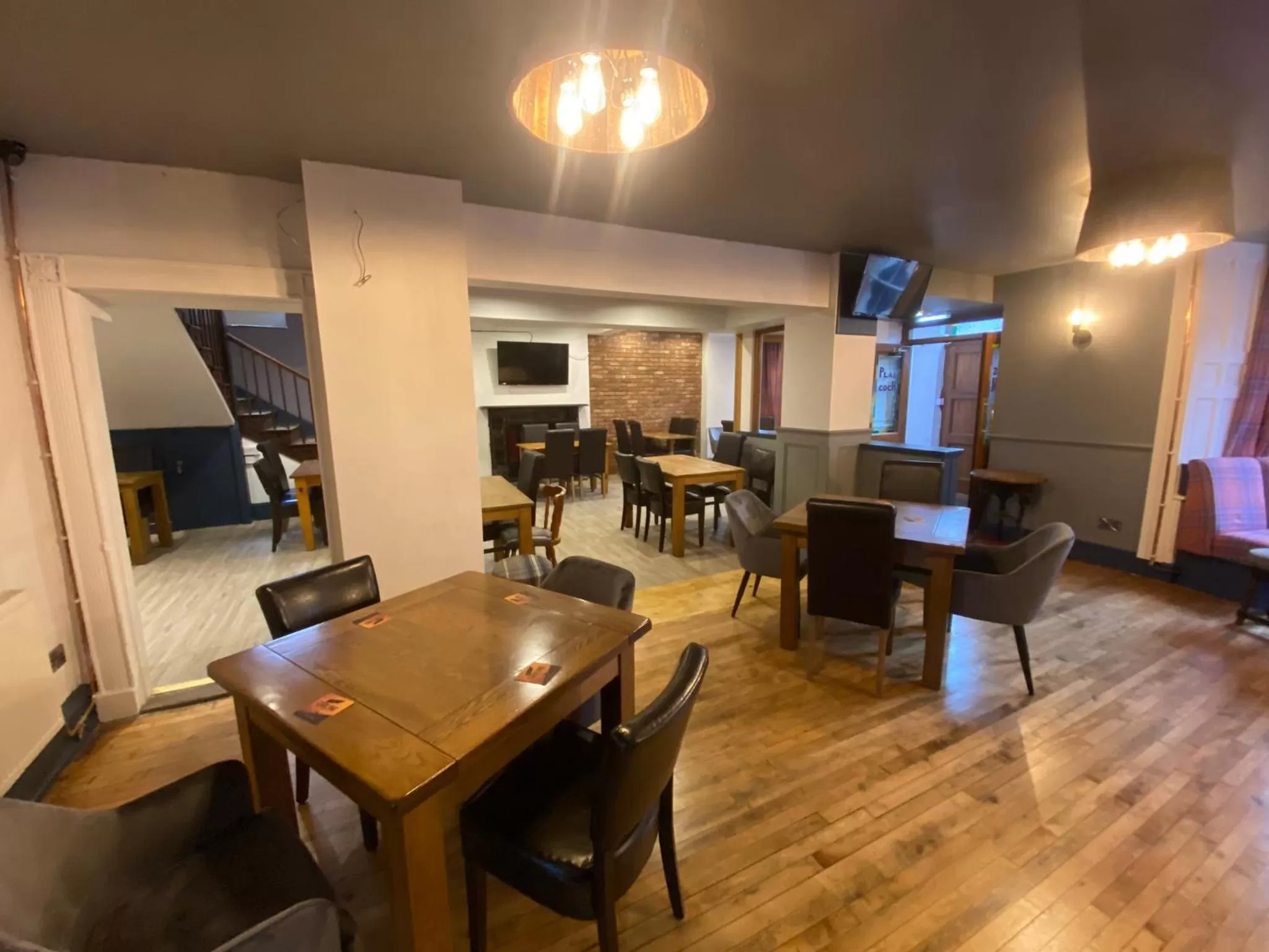 Dining area in Plas Coch Hotel Ltd