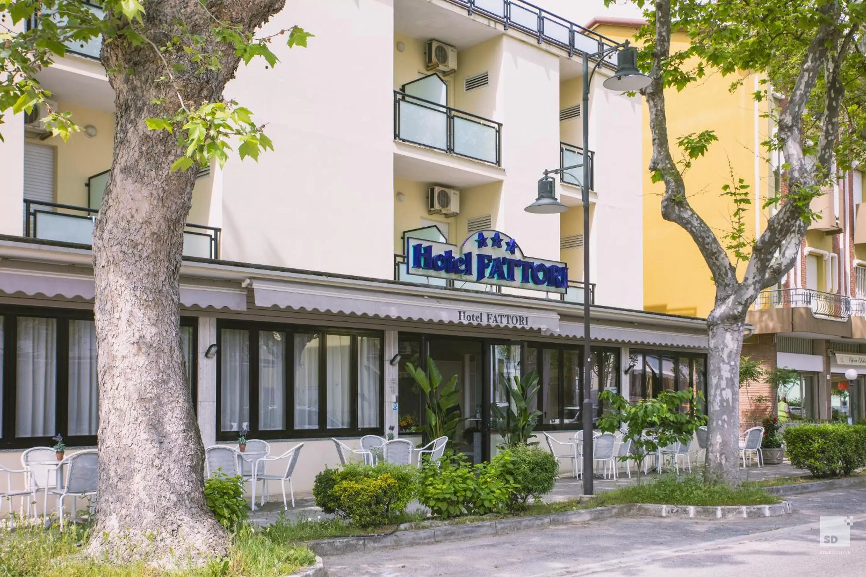 Facade/entrance, Property Building in Hotel Fattori Mare