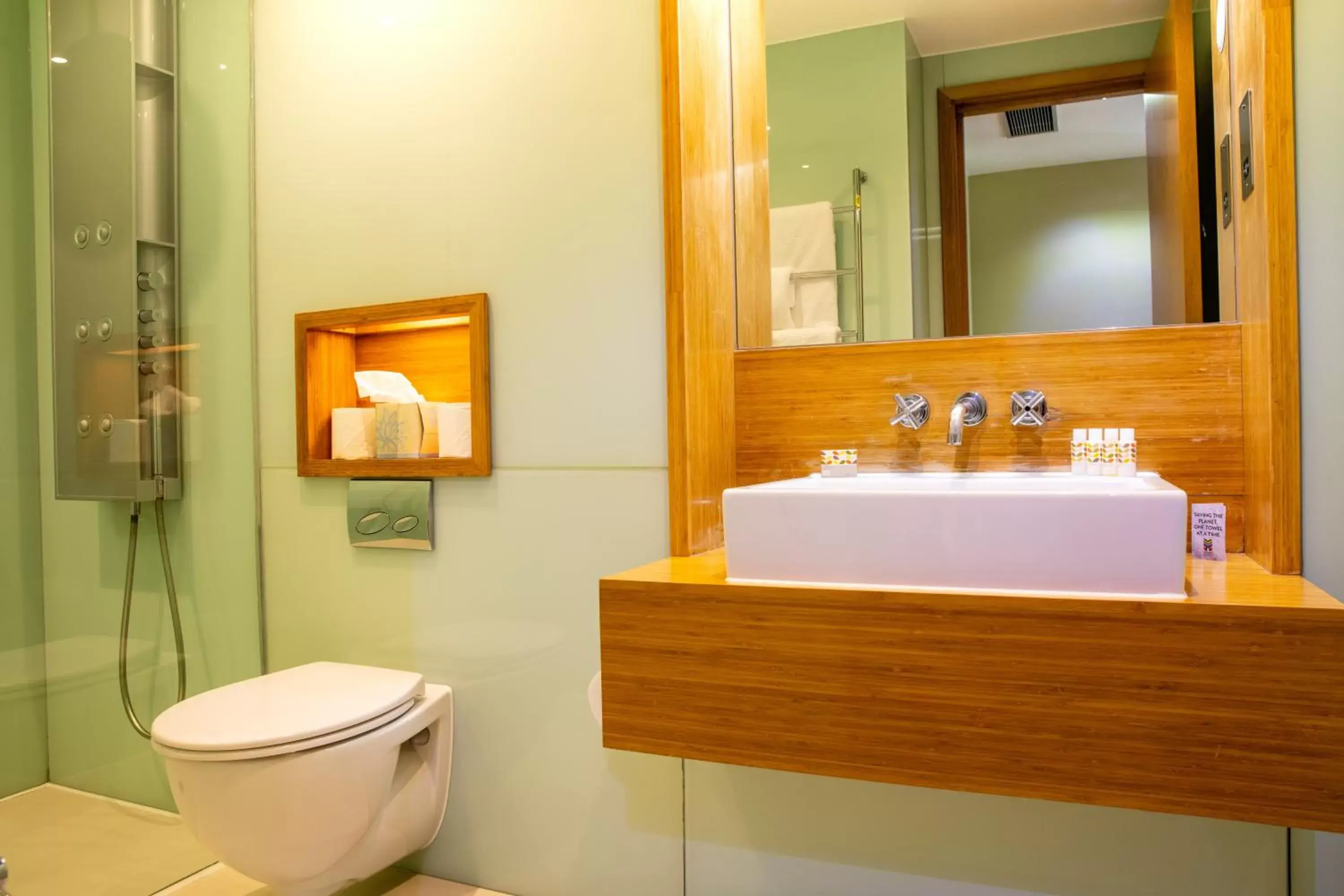 Toilet, Bathroom in Megaro Hotel