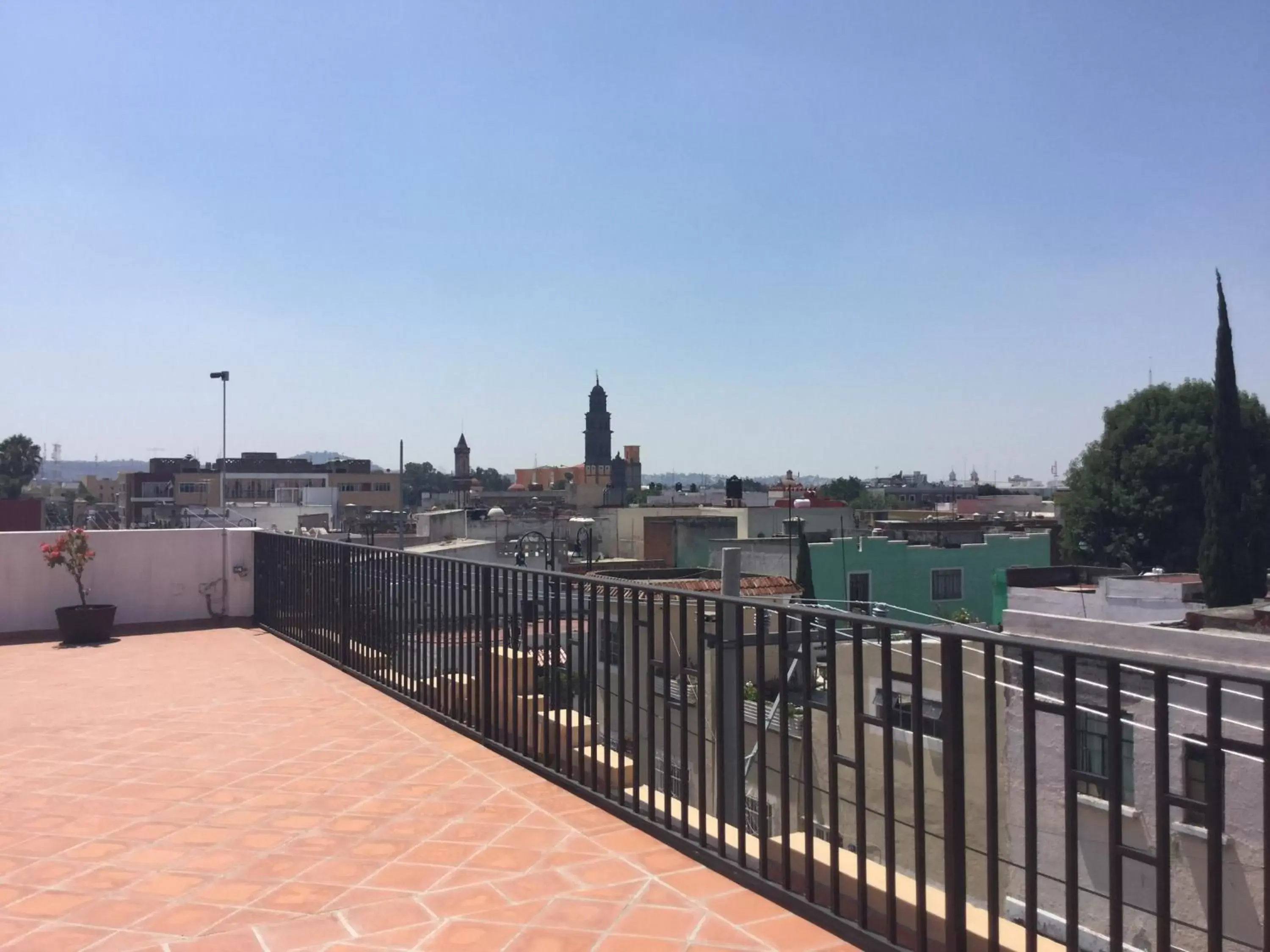 Bird's eye view in Hotel del Capitán de Puebla - Vitrales