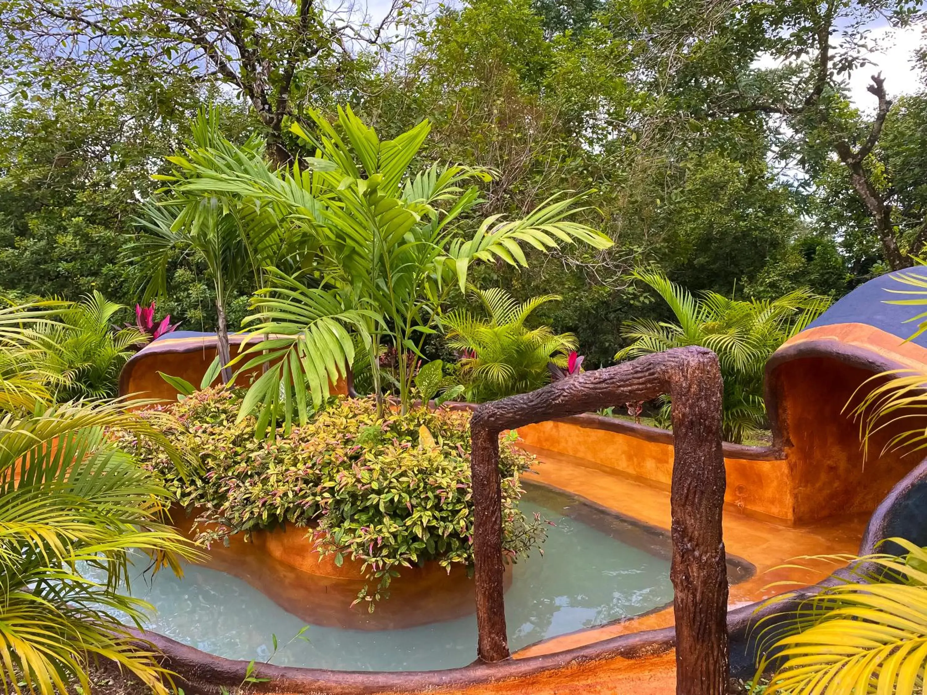 Garden in Hotel Heliconias Nature Inn & Hot Springs