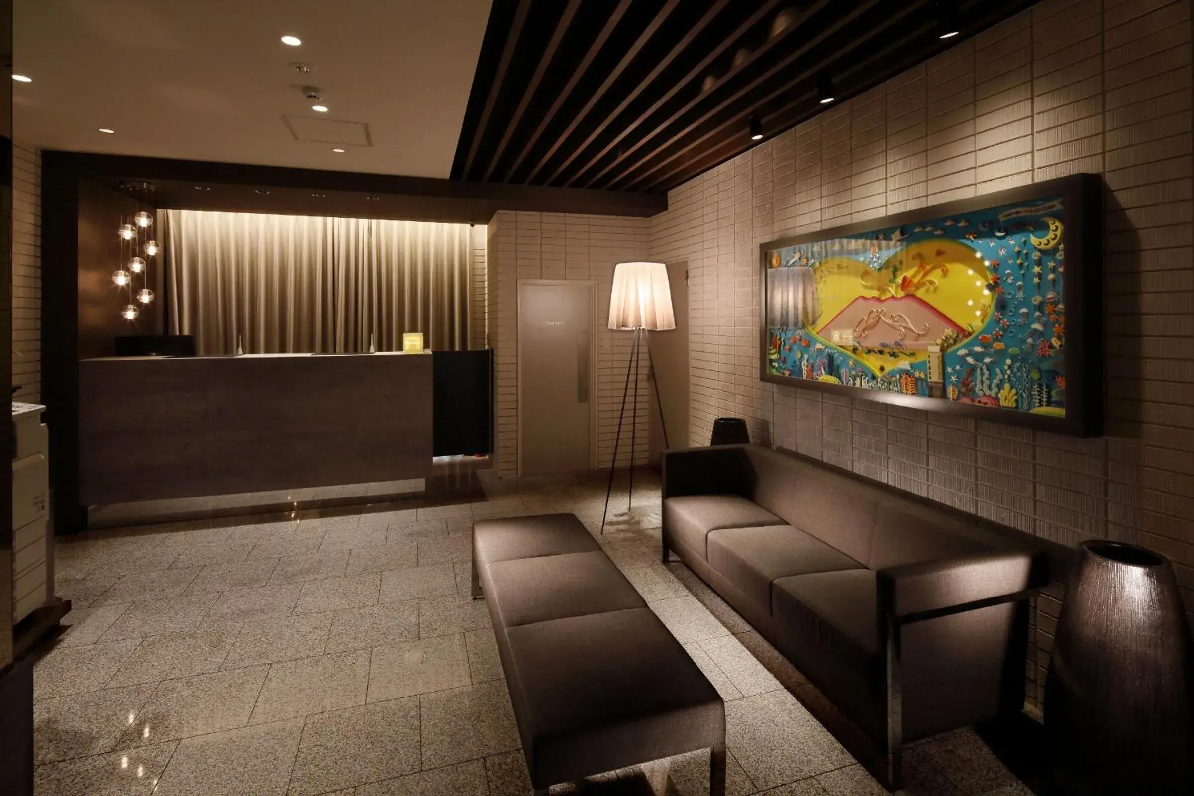 Lobby or reception in Hotel Gate In Kagoshima Lobby or reception in Hotel Gate In Kagoshima