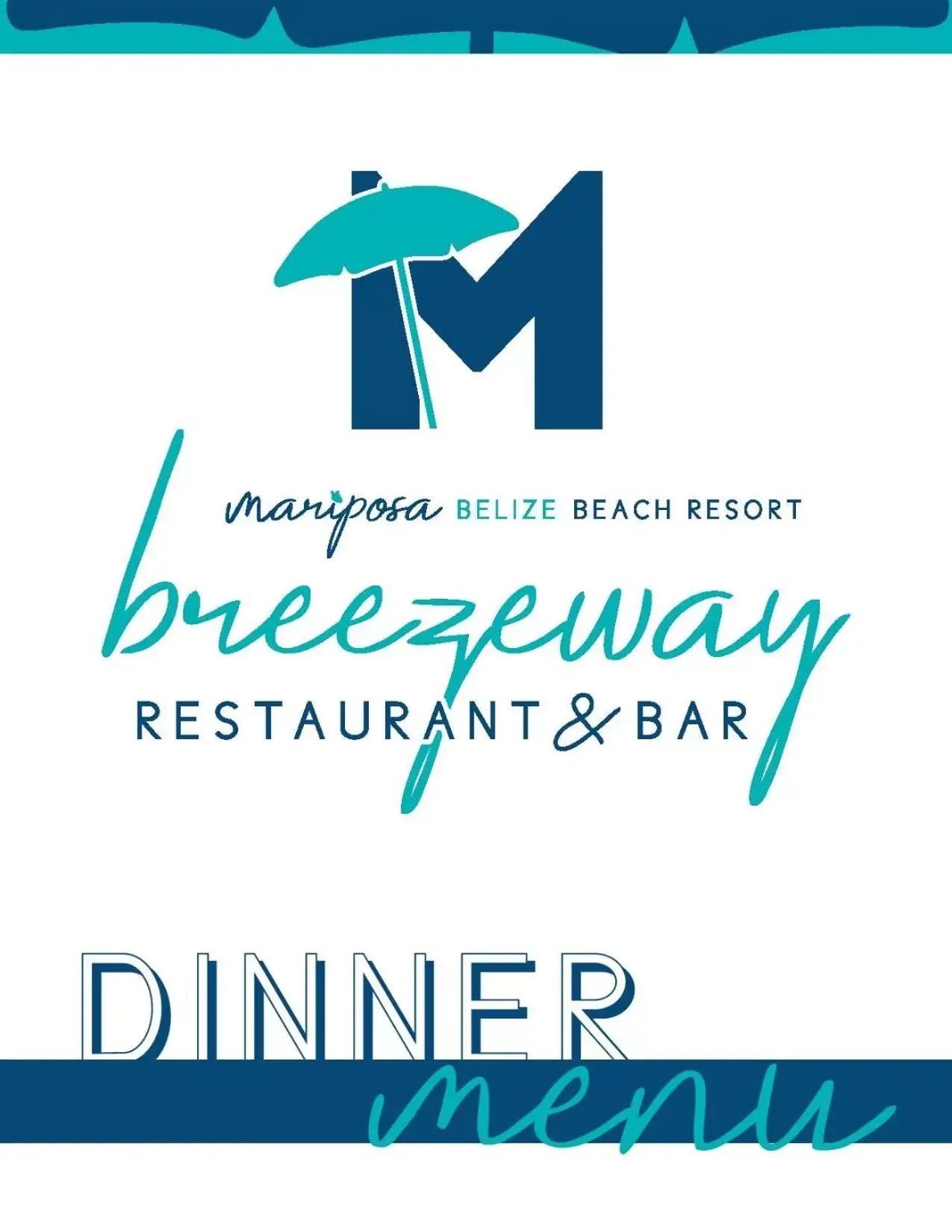 Dinner, Property Logo/Sign in Mariposa Belize Beach Resort