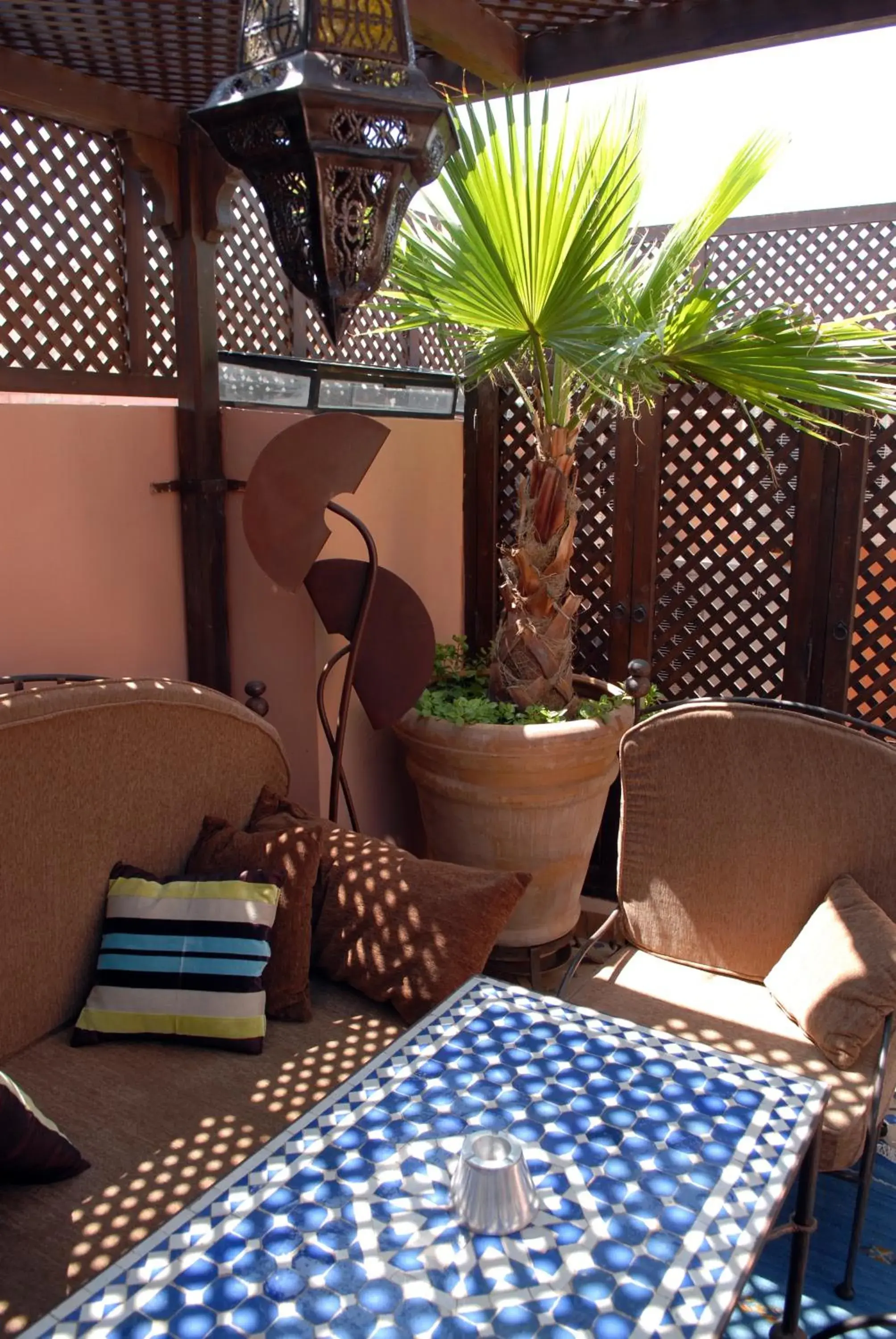 Day, Seating Area in Riad Aubrac