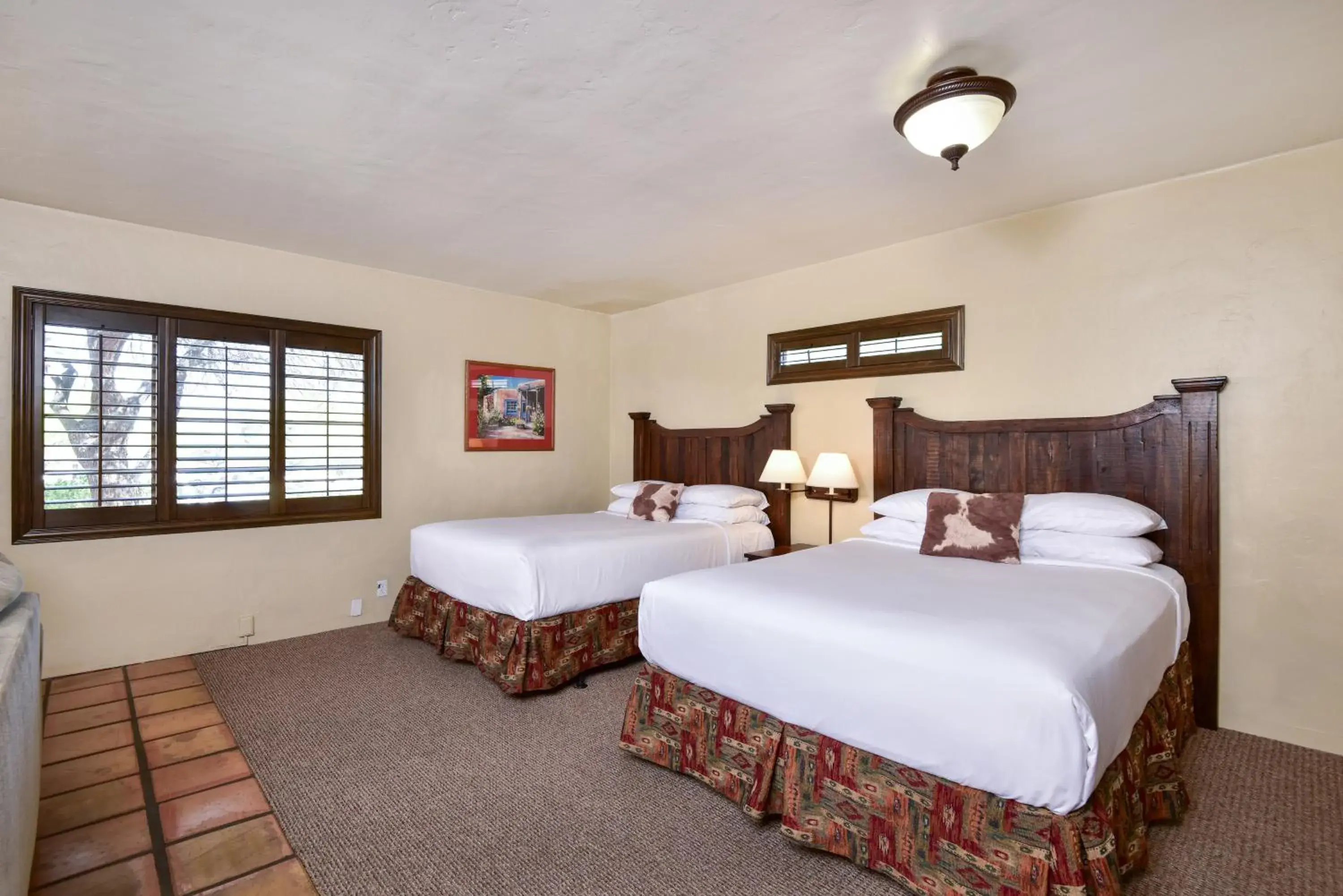 Bed in Lodge On The Desert