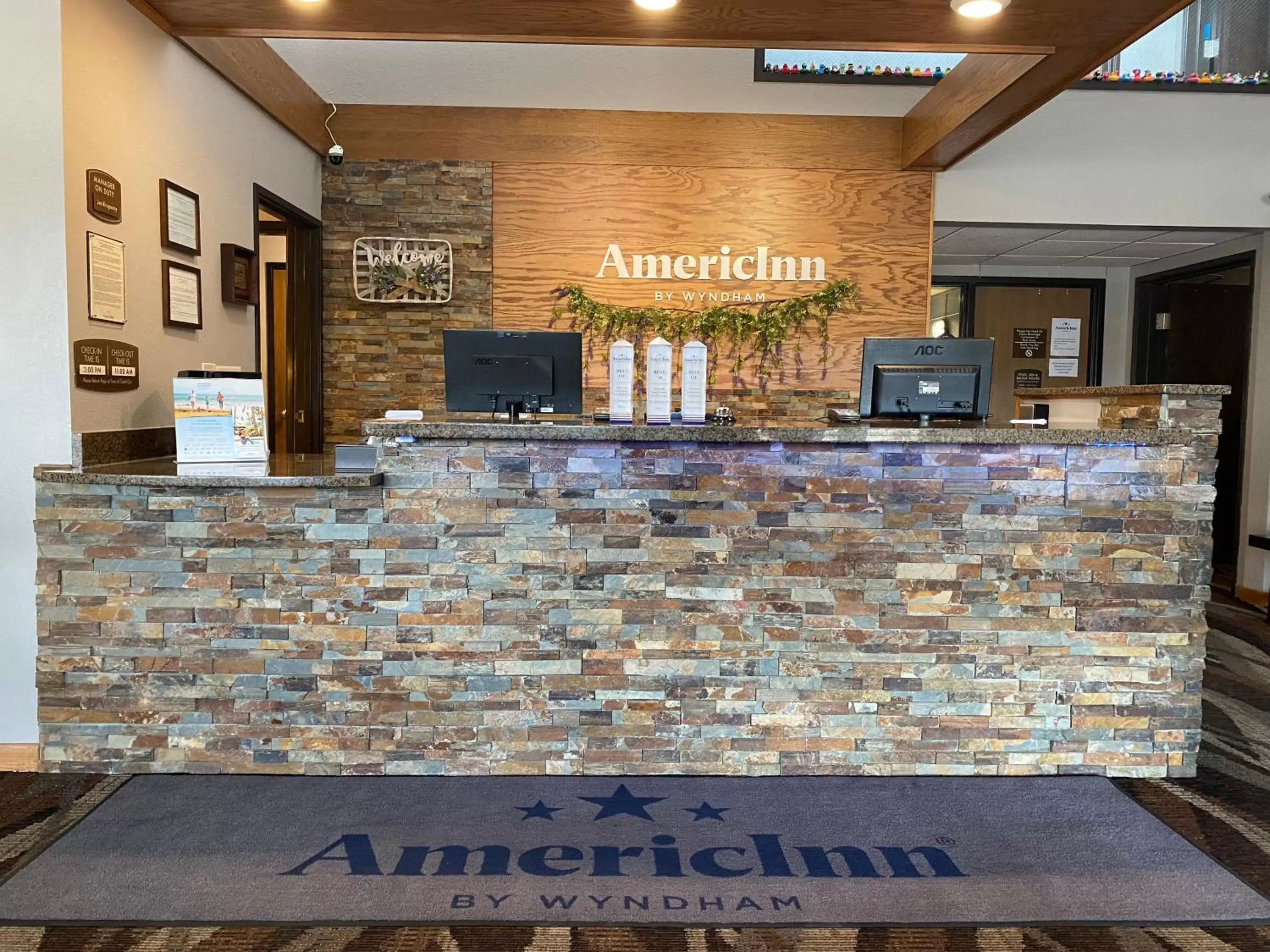 Property Logo/Sign in AmericInn by Wyndham New Richmond