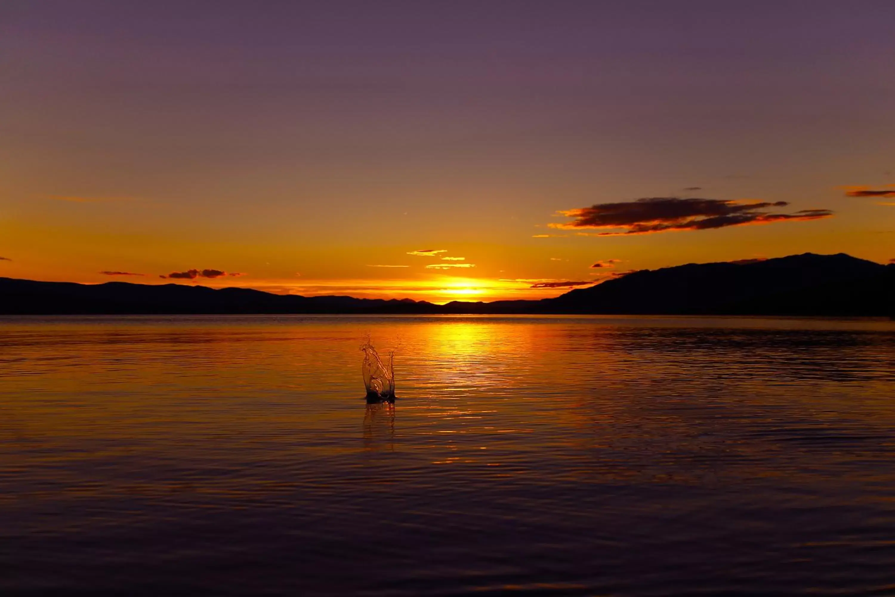 Lake view, Sunrise/Sunset in Inn on the Lake - Whitehorse