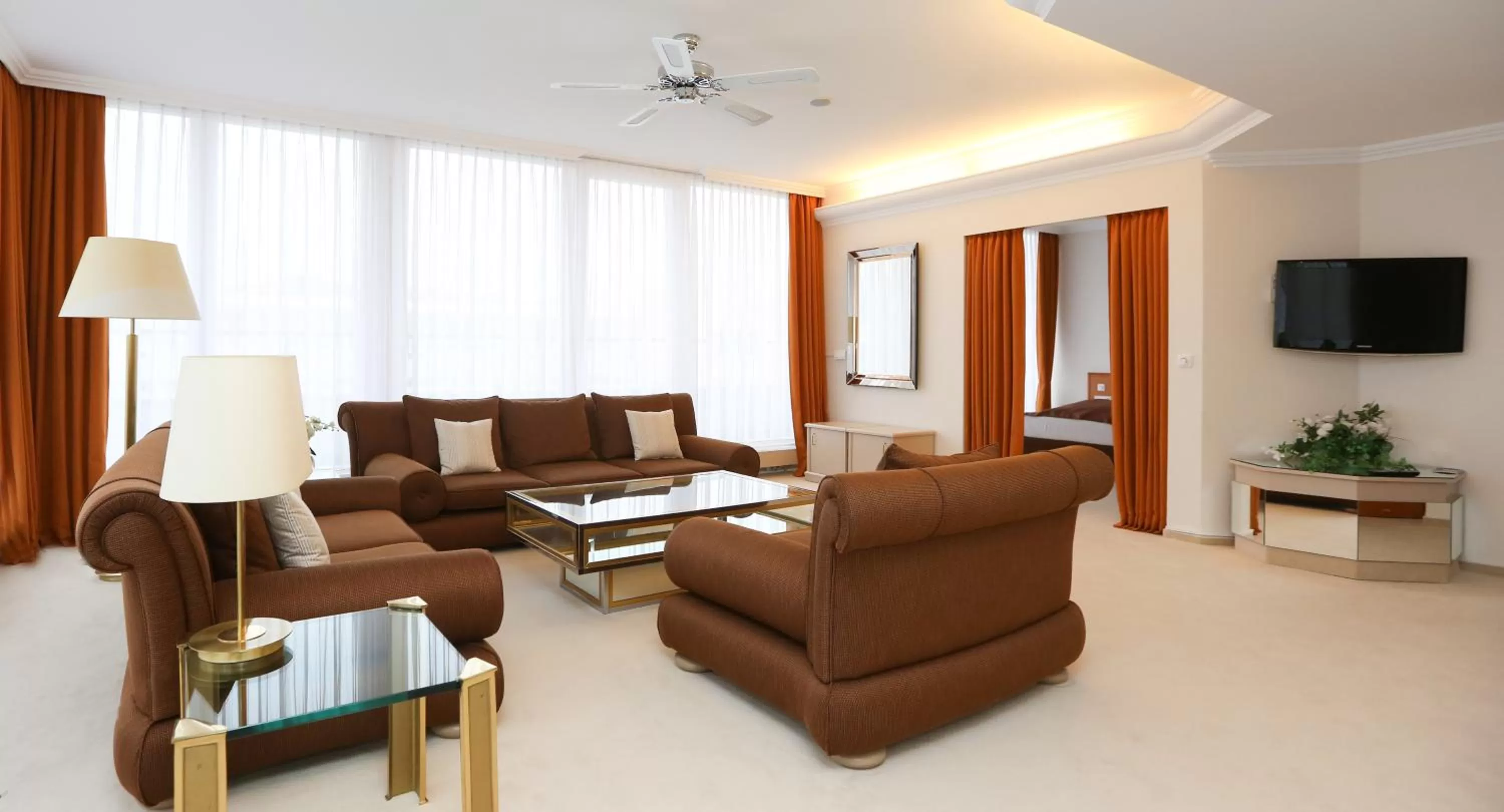 Living room in Hotel La Strada