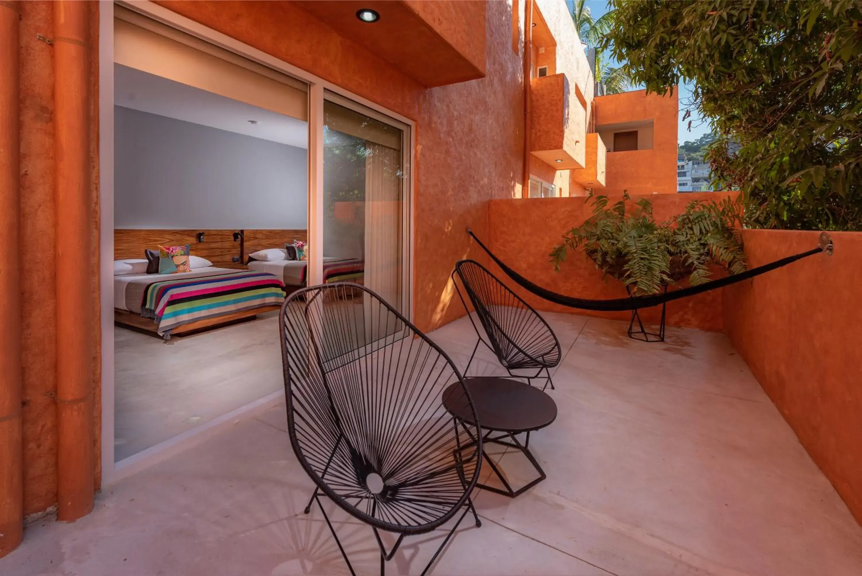 Balcony/Terrace in Sayulinda Hotel