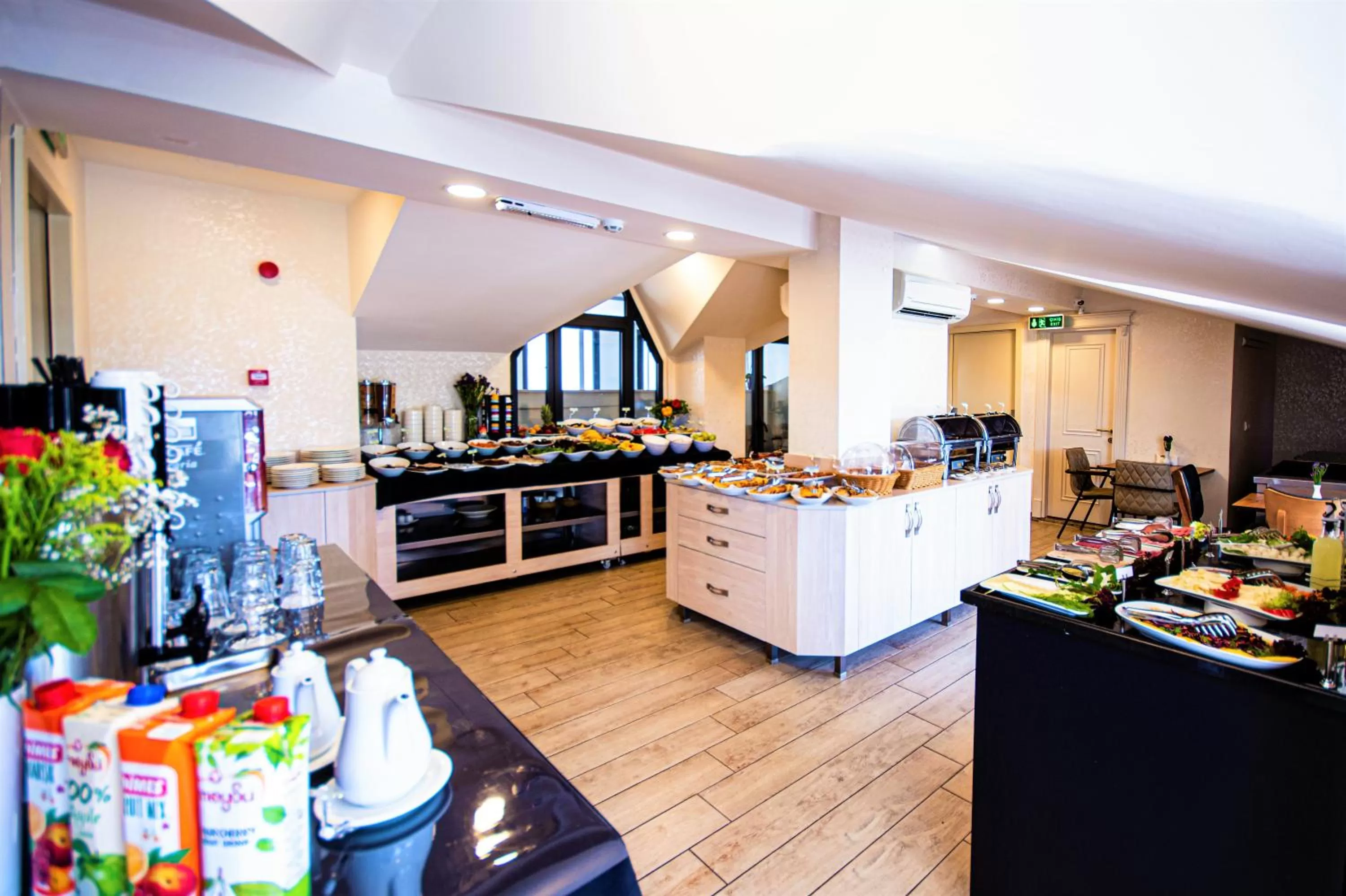 Buffet breakfast in Boss Hotel Sultanahmet