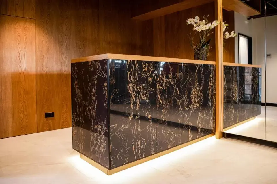 Lobby or reception in GINN Hotel Hamburg Elbspeicher Lobby or reception in GINN Hotel Hamburg Elbspeicher