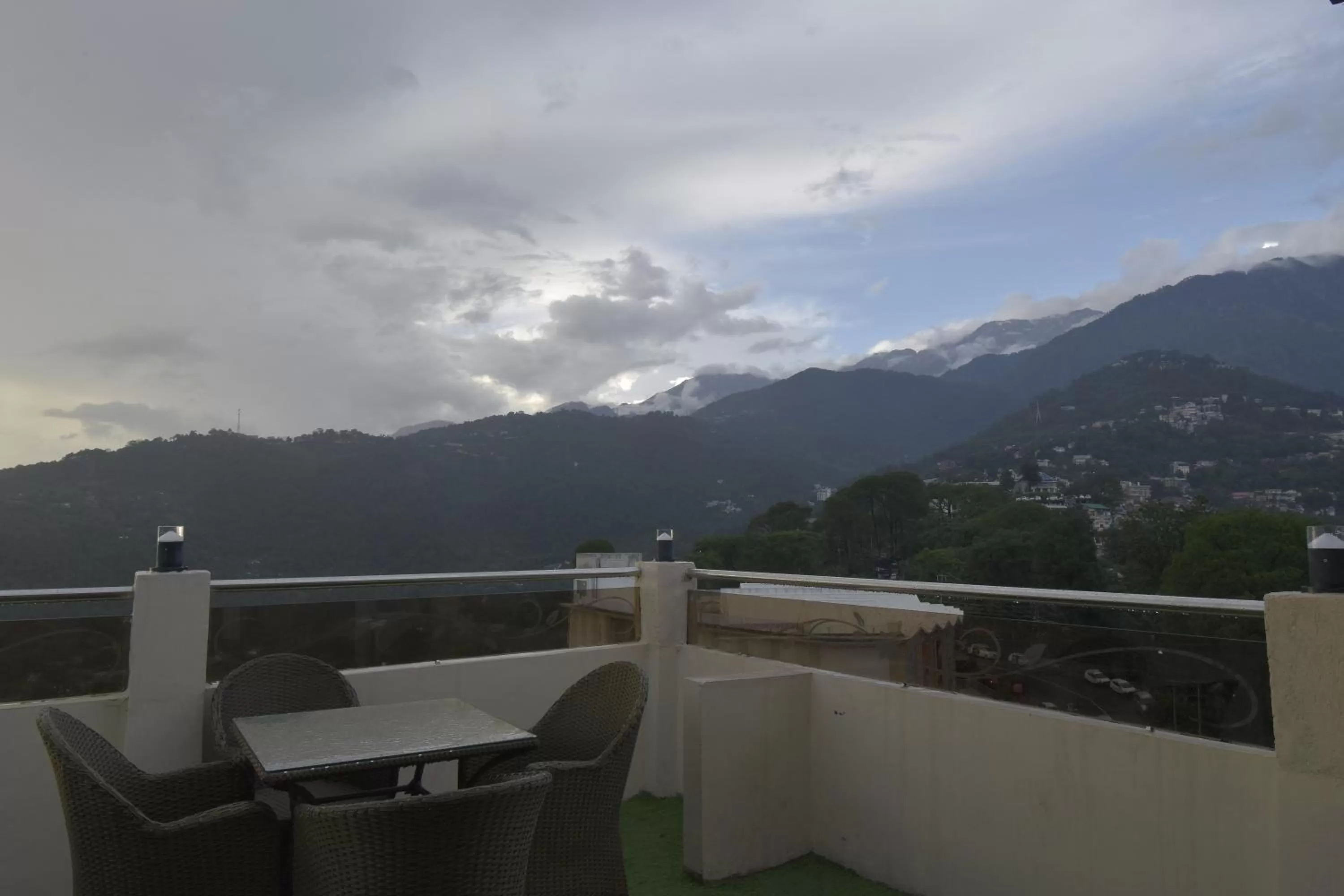 Patio, Mountain View in The Royal Castle AC Centralized