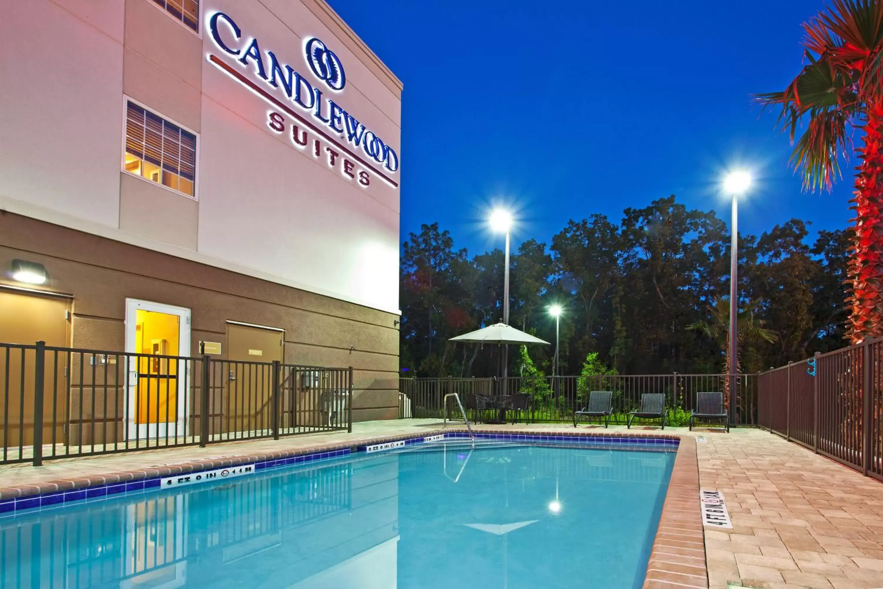 Swimming Pool in Candlewood Suites Jacksonville East Merril Road, an IHG Hotel