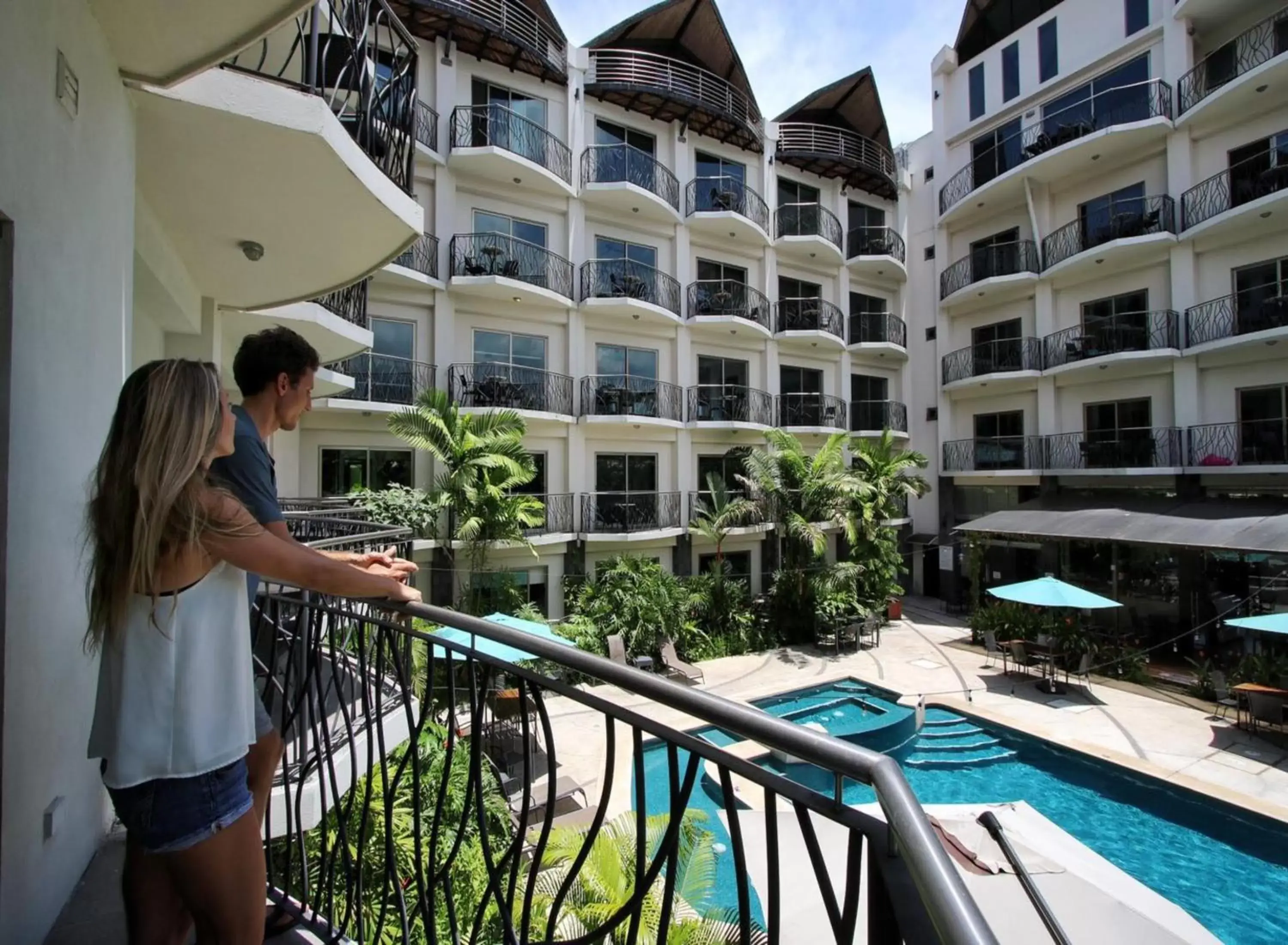 View (from property/room), Pool View in Oceano Boutique Hotel & Gallery