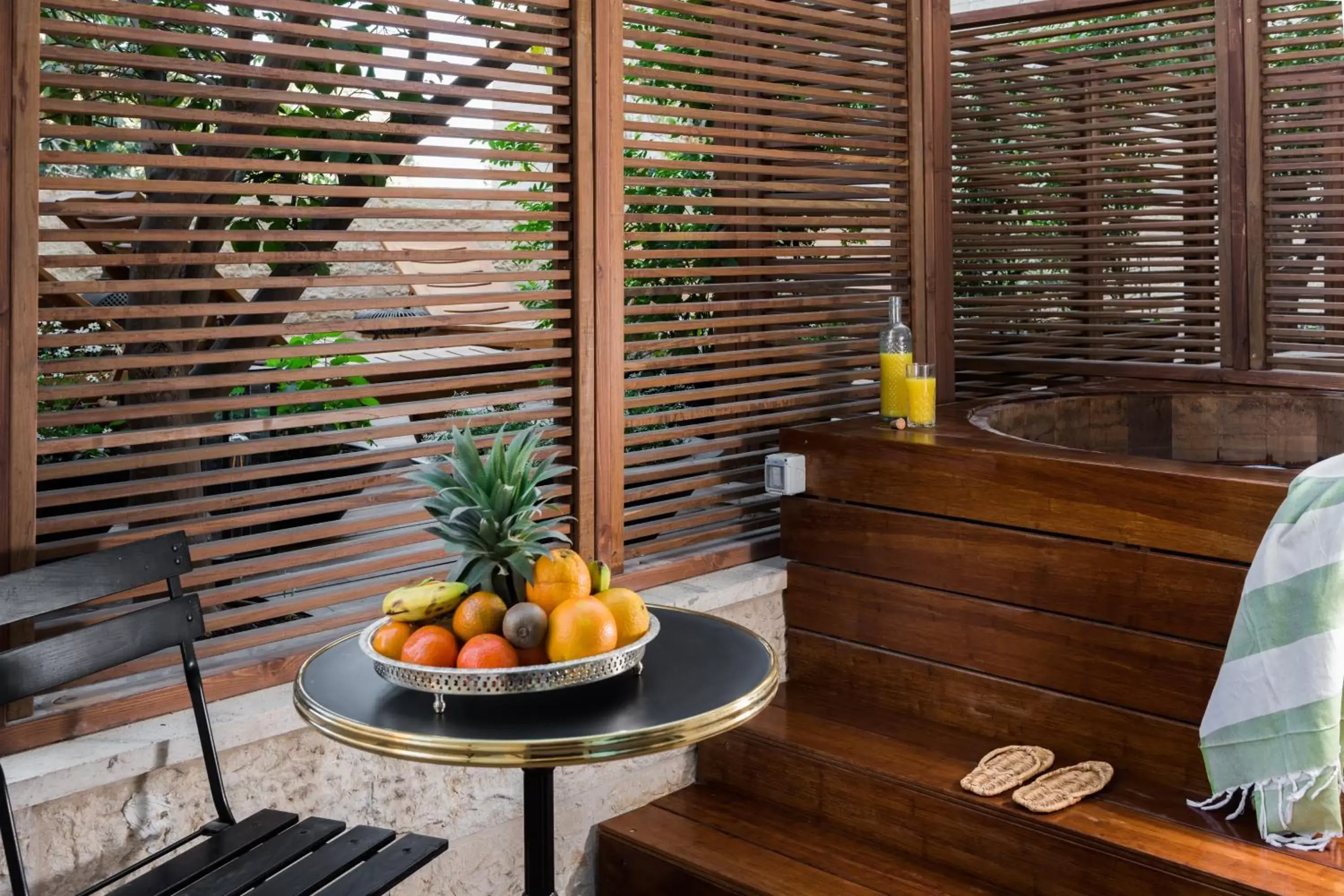 Balcony/Terrace in Leonardo Boutique Jerusalem