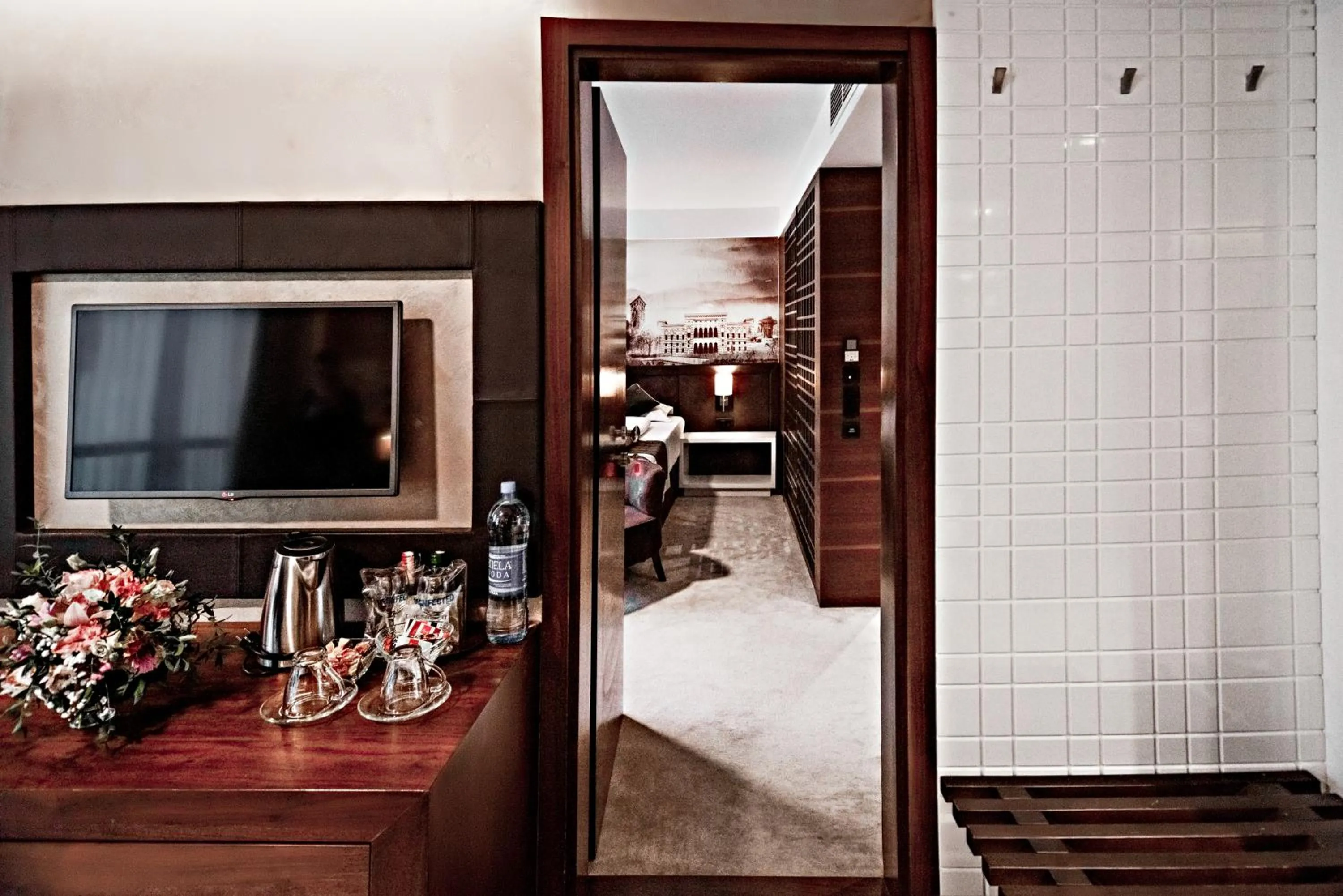 Family in Hotel President Sarajevo