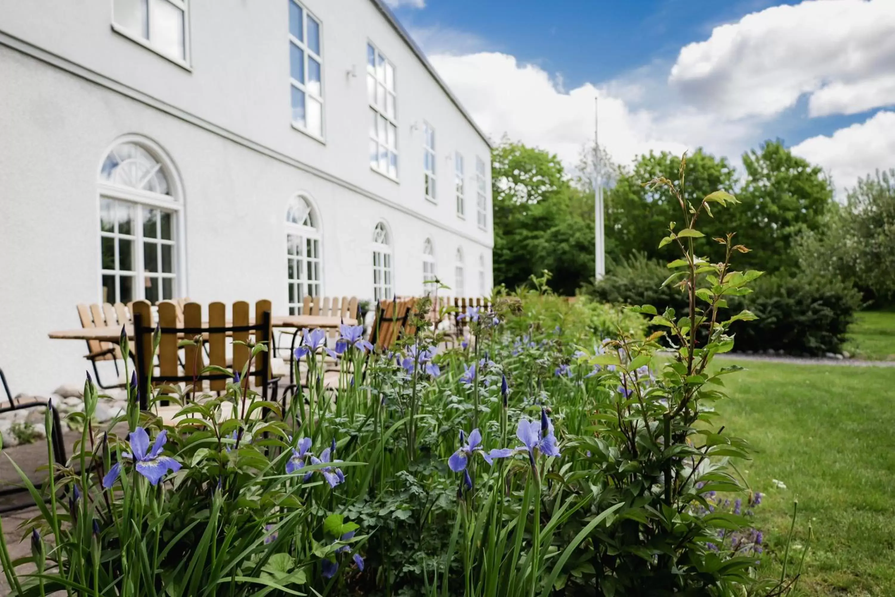 Garden, Property Building in Blommenhof Hotel