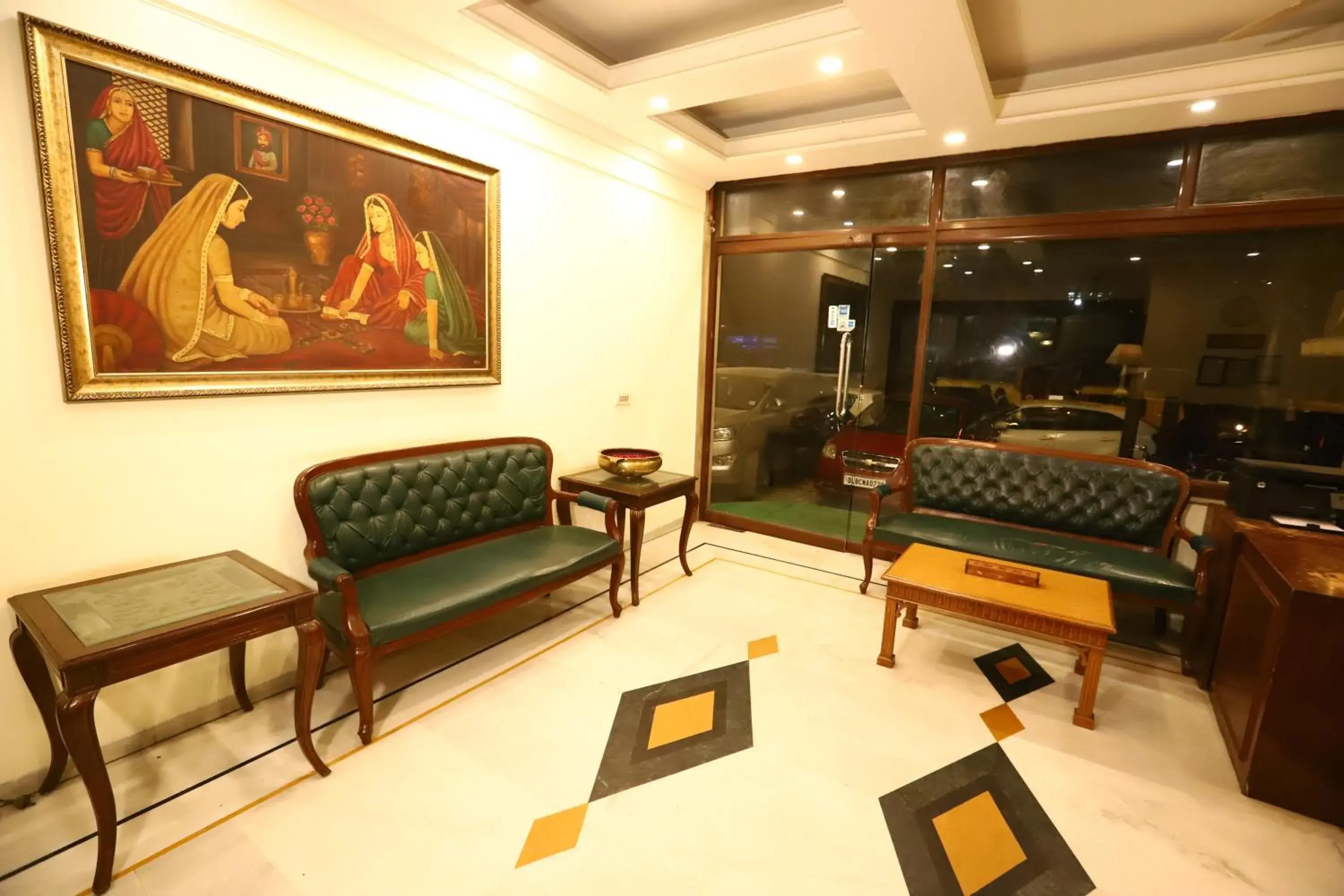 Lobby or reception, Seating Area in Hotel Ambica Palace