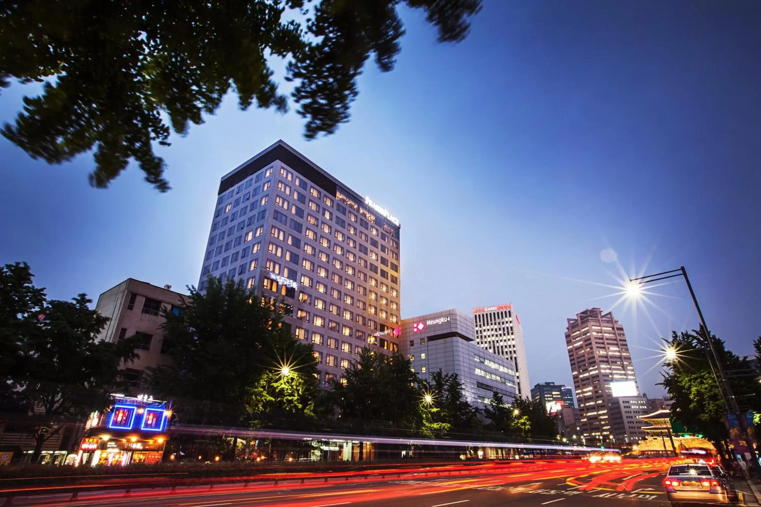 Facade/entrance, Property Building in Fraser Place Namdaemun Seoul