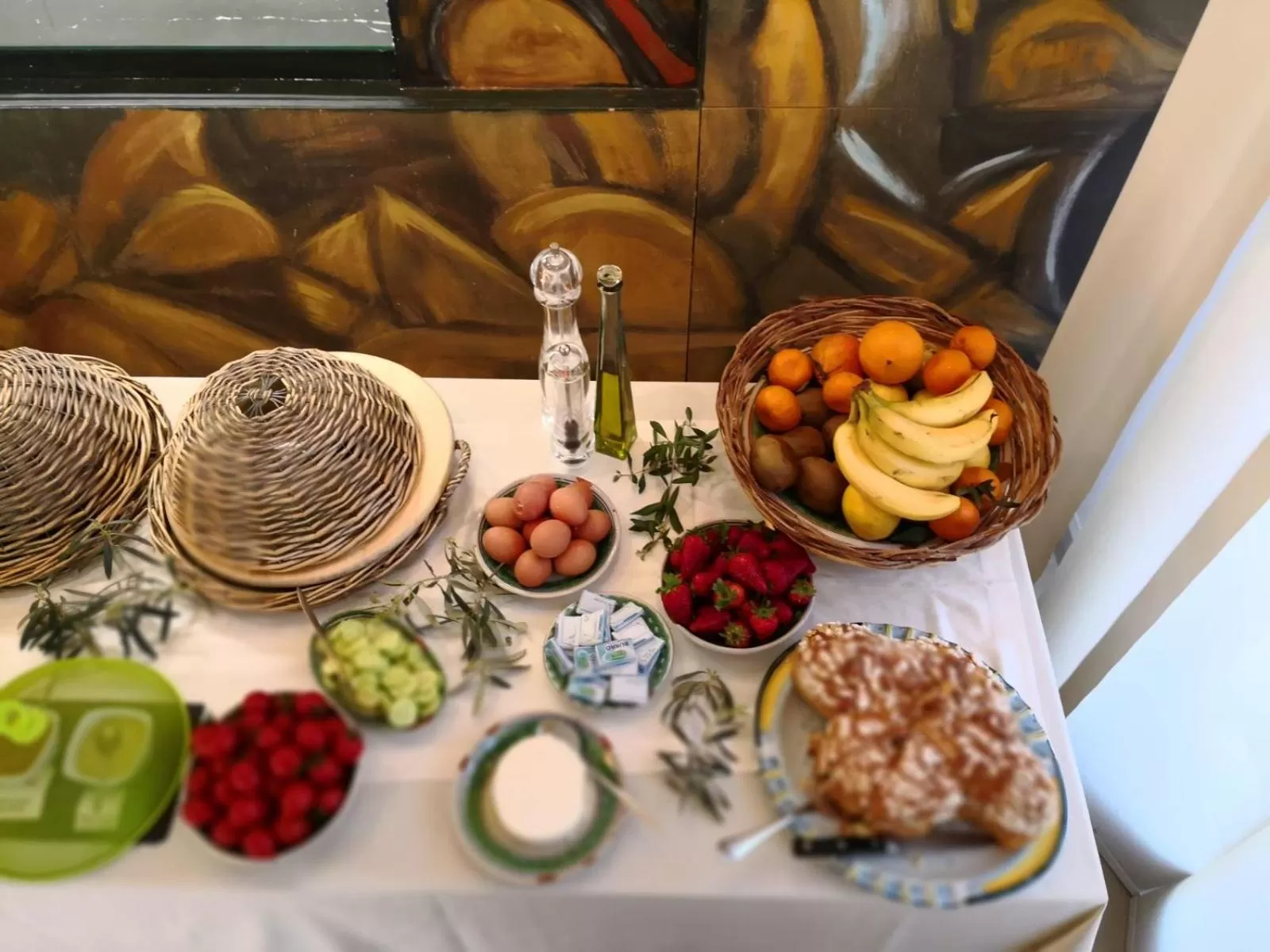 Food and drinks in Relais Parco Cavalonga