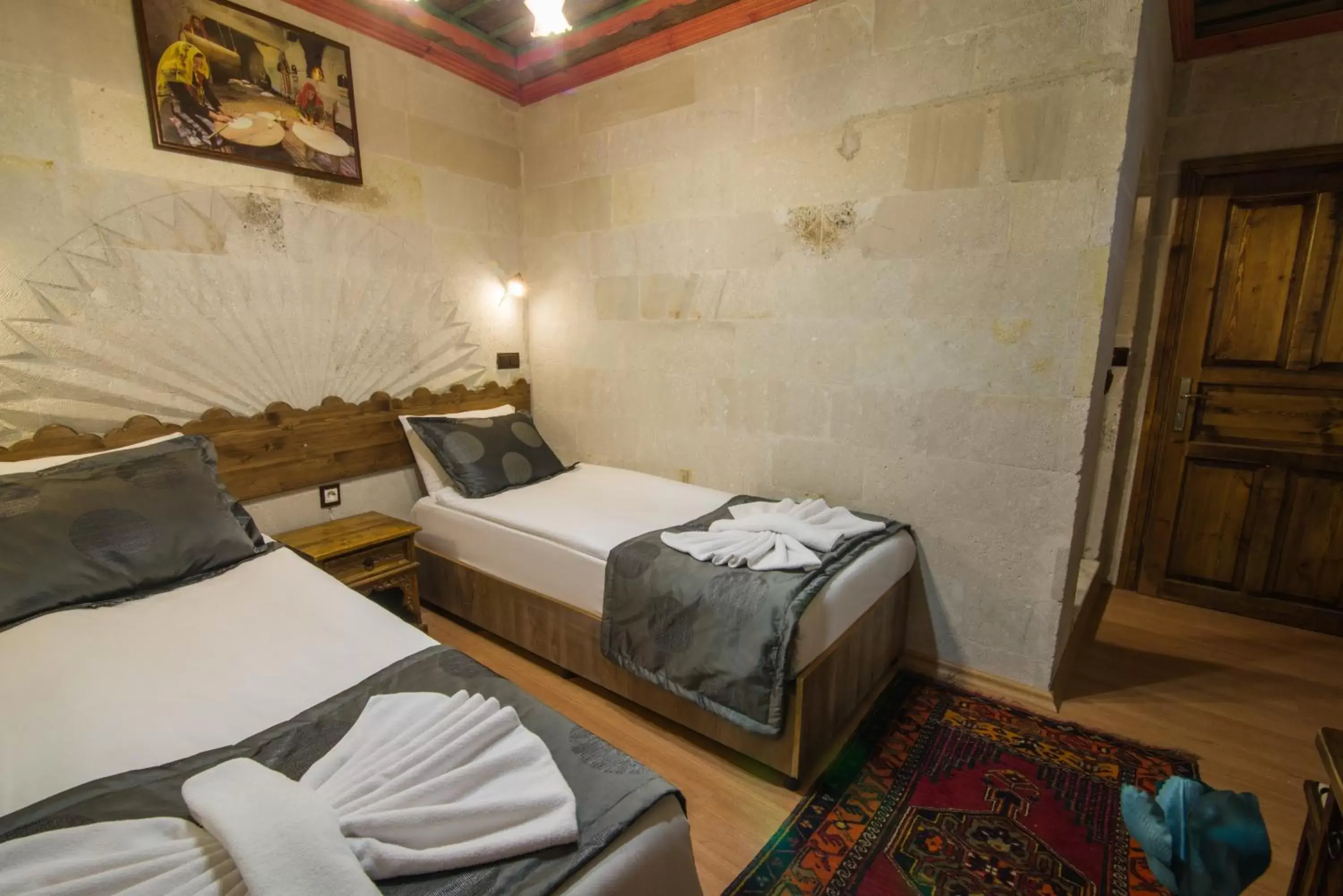 Bed in Historical Goreme House