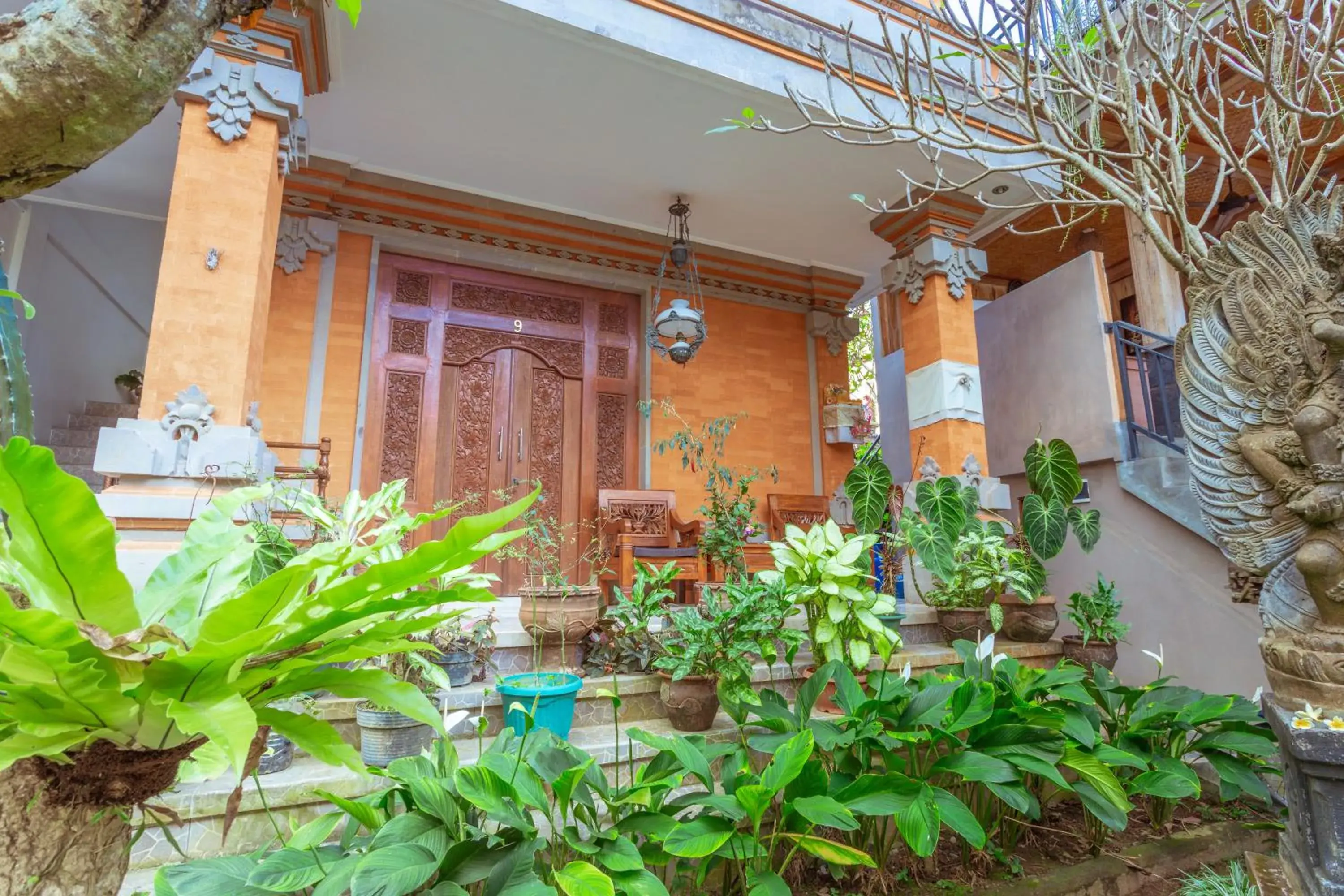 Property building in Teba House Ubud by ecommerceloka