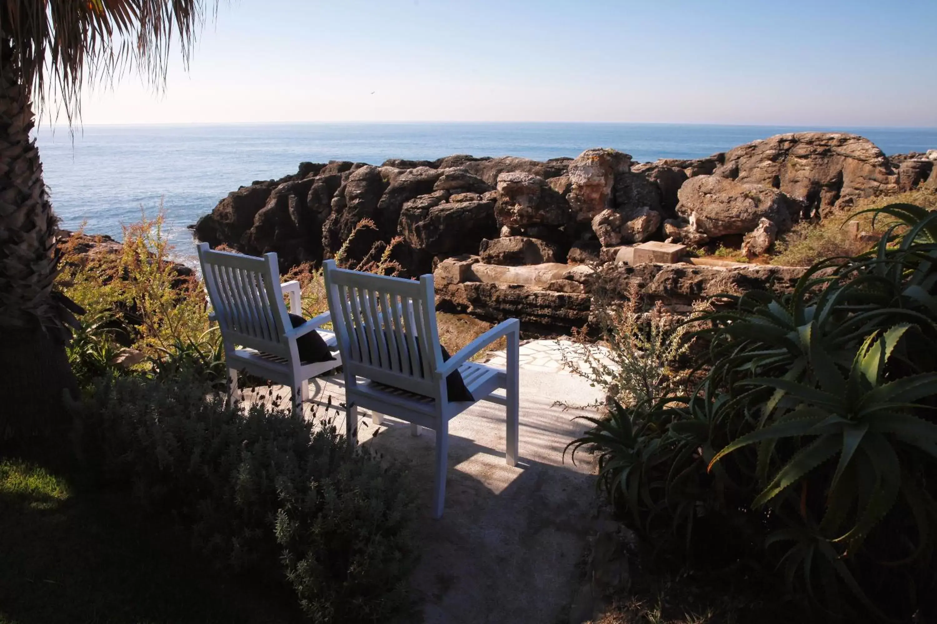 Balcony/Terrace, Beach in Farol Hotel