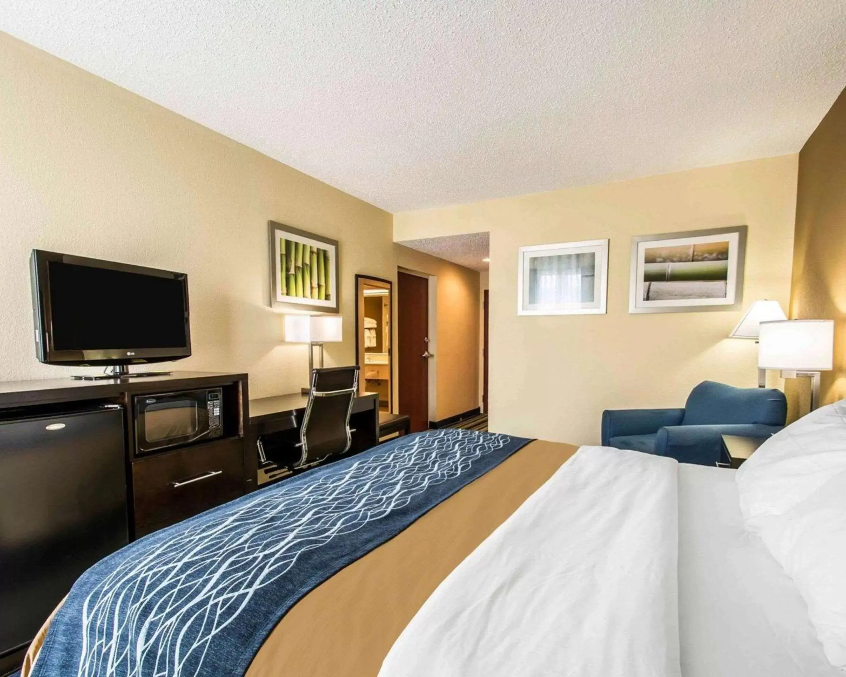 Photo of the whole room, Bed in Comfort Inn & Suites - Lantana - West Palm Beach South