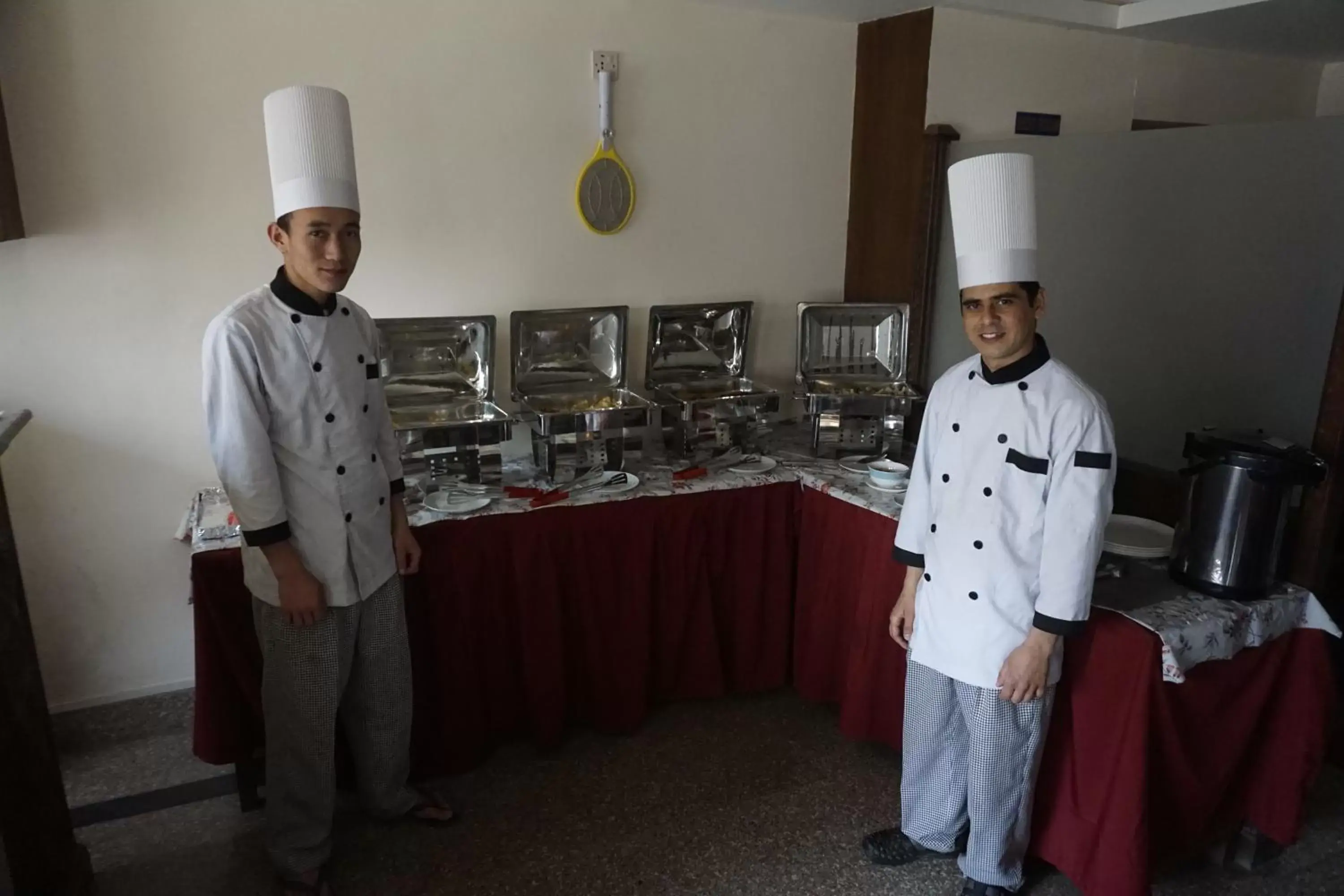 Staff, Food in Hotel Everest Nepal